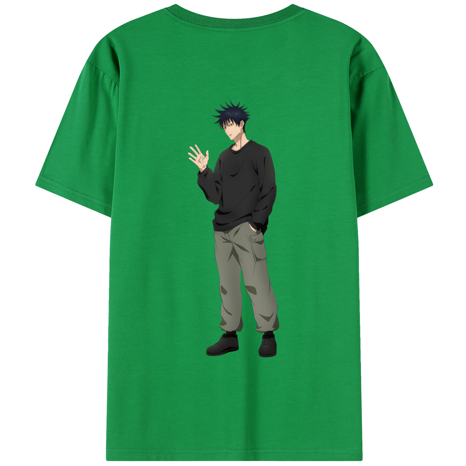 （画像用） 呪術廻戦 Jujutsu Kaisen 綿100％半袖Tシャツ（背面プリント）
