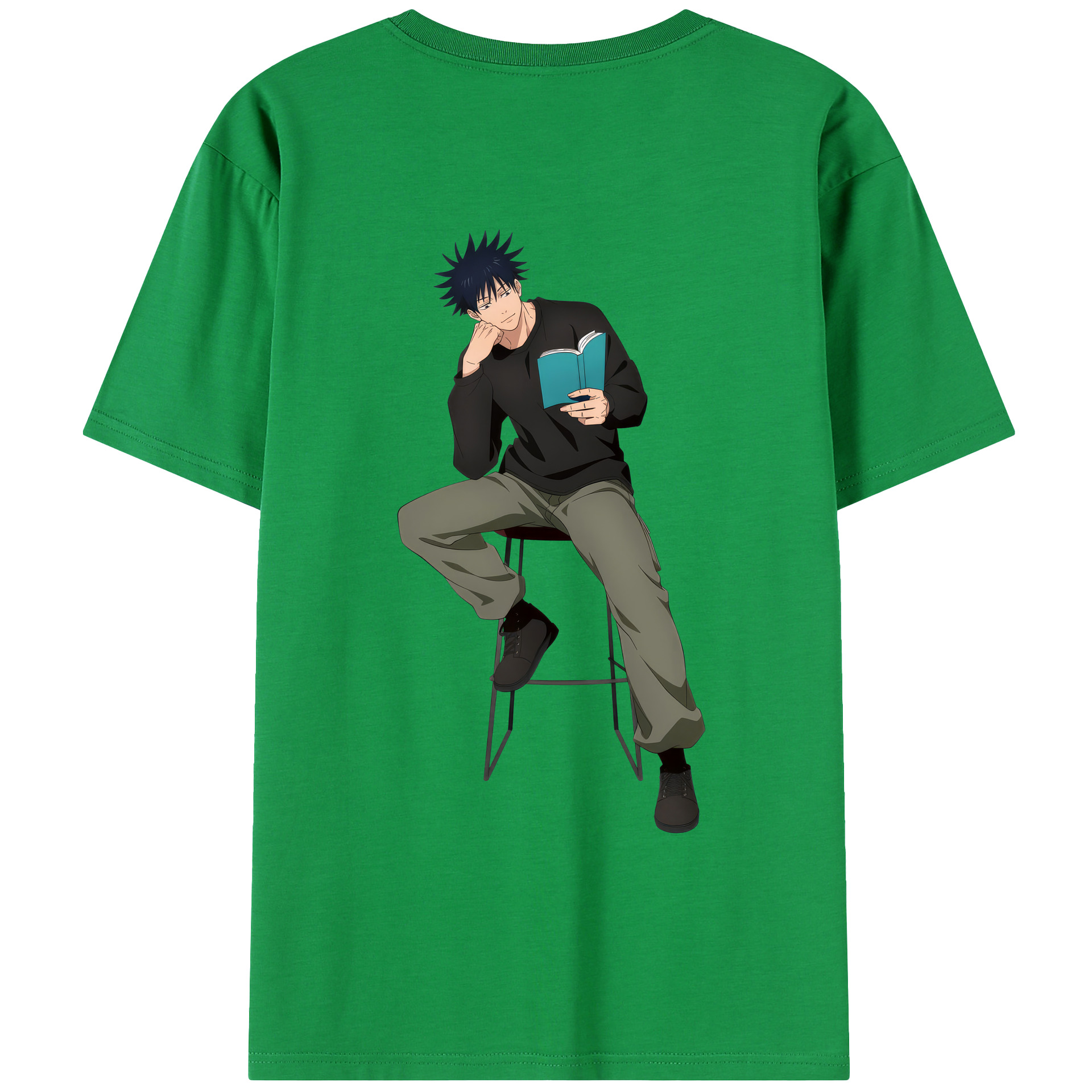 （画像用） 呪術廻戦 Jujutsu Kaisen 綿100％半袖Tシャツ（背面プリント）