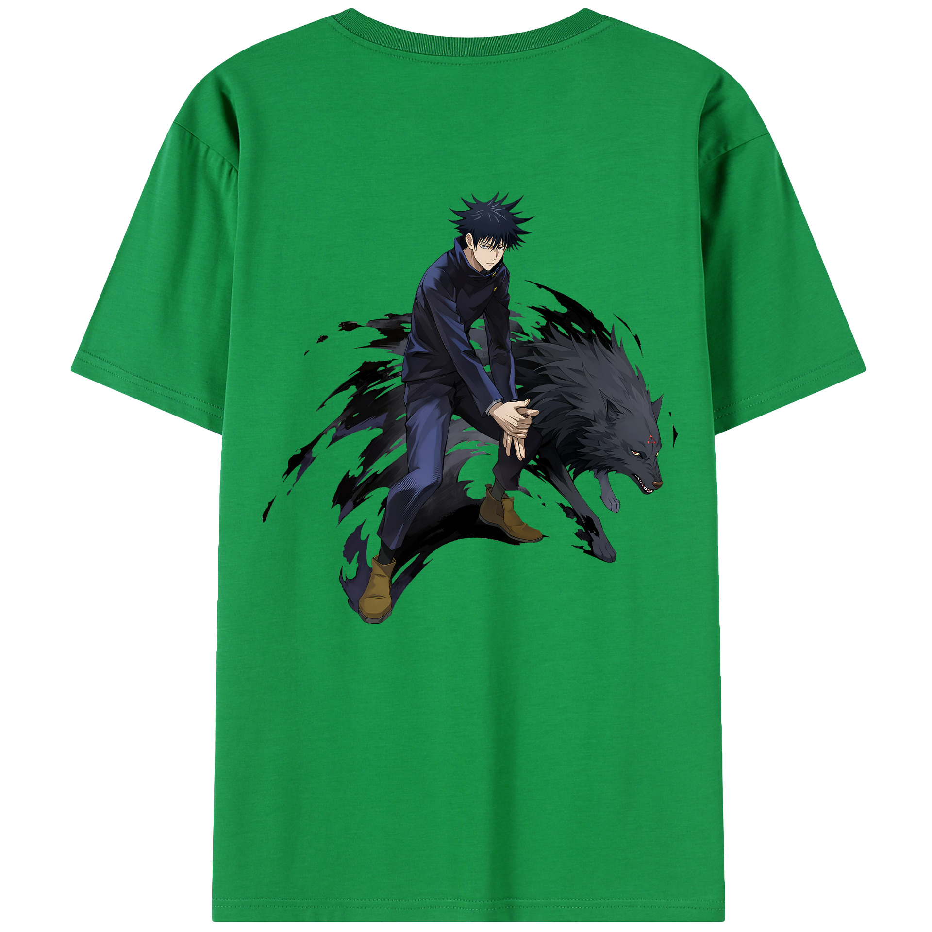 （画像用） 呪術廻戦 Jujutsu Kaisen 綿100％半袖Tシャツ（背面プリント）