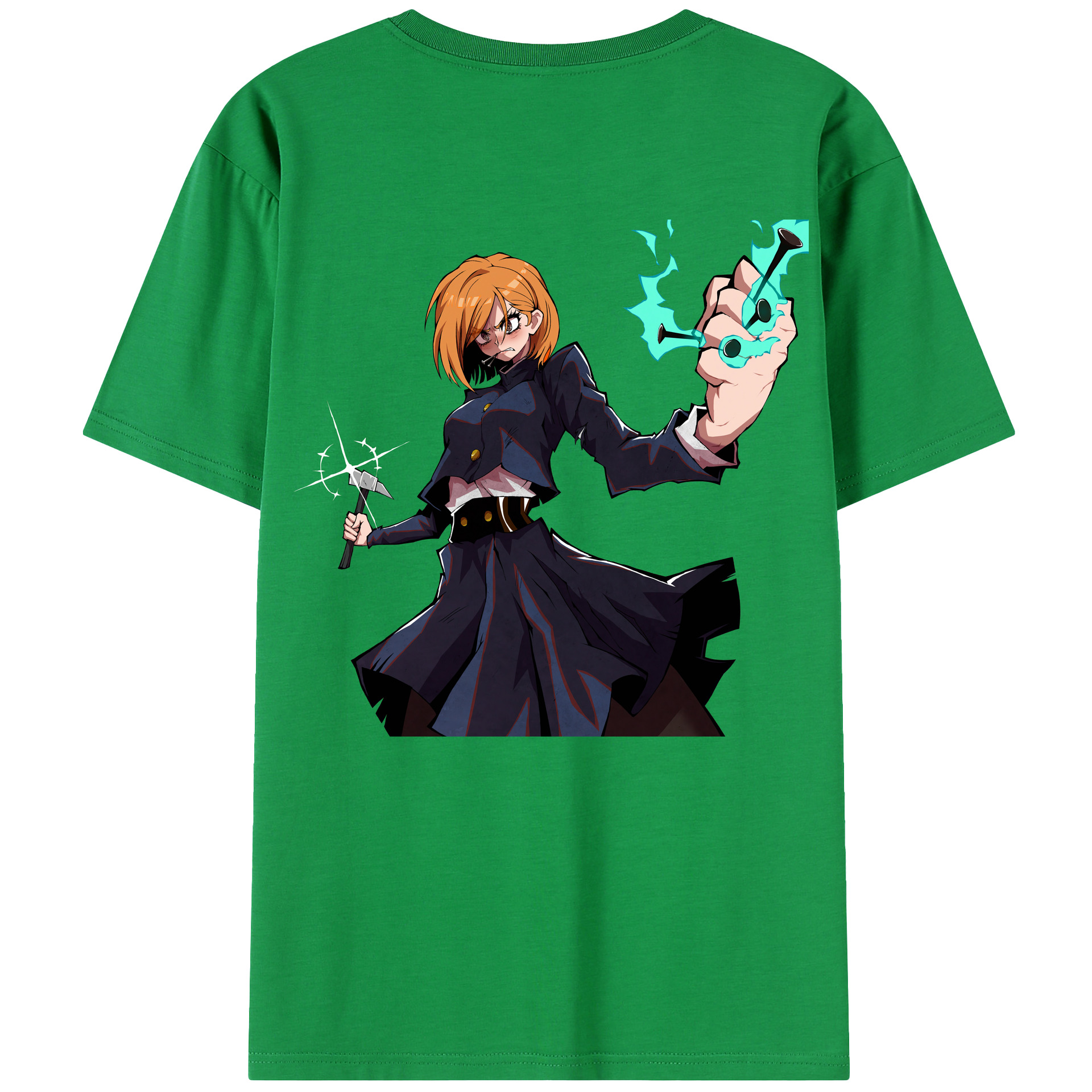 （画像用） 呪術廻戦 Jujutsu Kaisen 綿100％半袖Tシャツ（背面プリント）