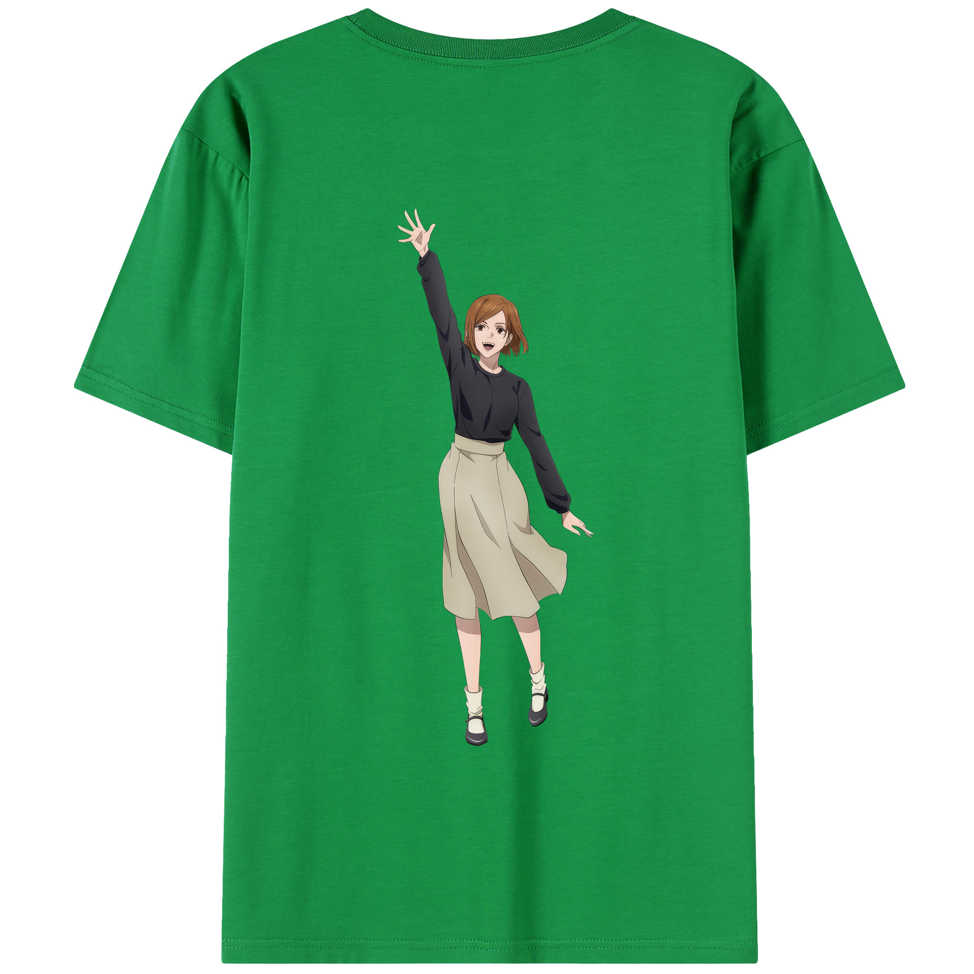 （画像用） 呪術廻戦 Jujutsu Kaisen 綿100％半袖Tシャツ（背面プリント）