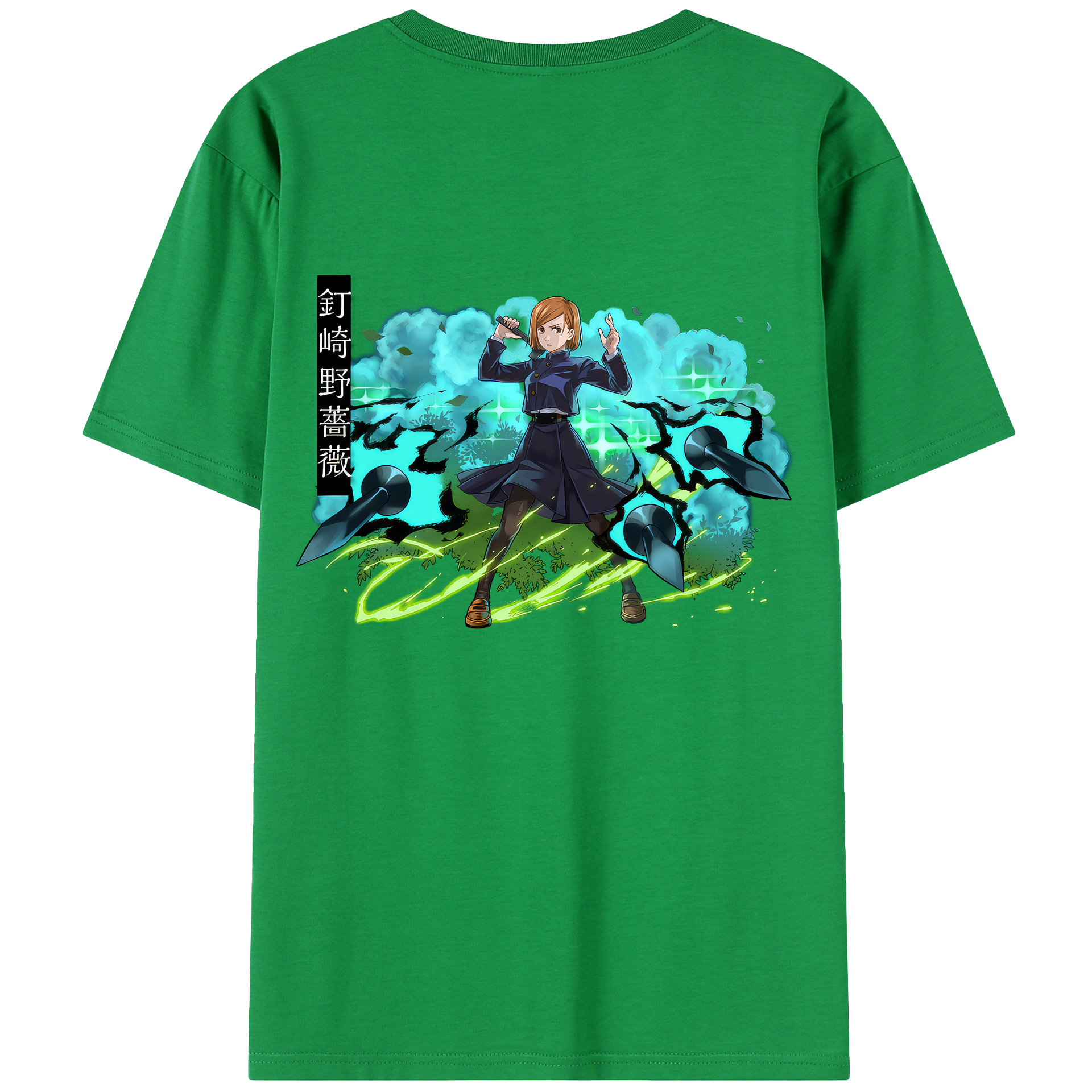 （画像用） 呪術廻戦 Jujutsu Kaisen 綿100％半袖Tシャツ（背面プリント）