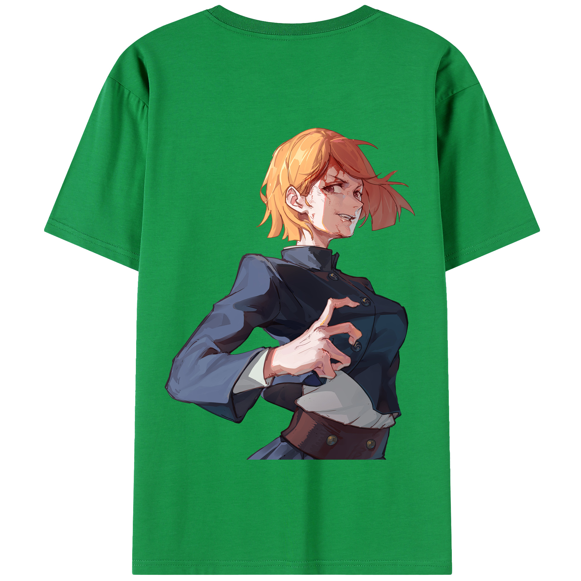 （画像用） 呪術廻戦 Jujutsu Kaisen 綿100％半袖Tシャツ（背面プリント）