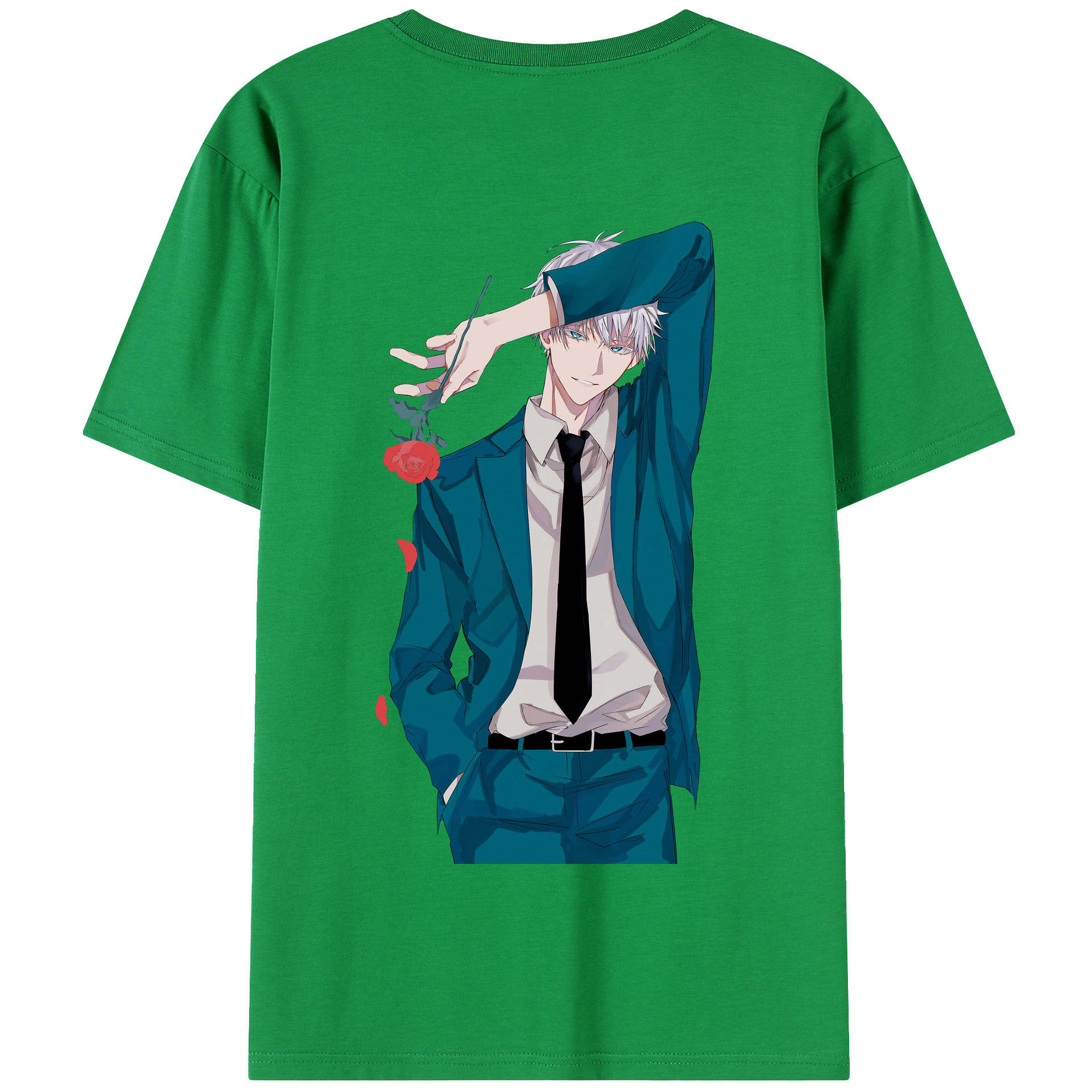 （画像用） 呪術廻戦 Jujutsu Kaisen 綿100％半袖Tシャツ（背面プリント）