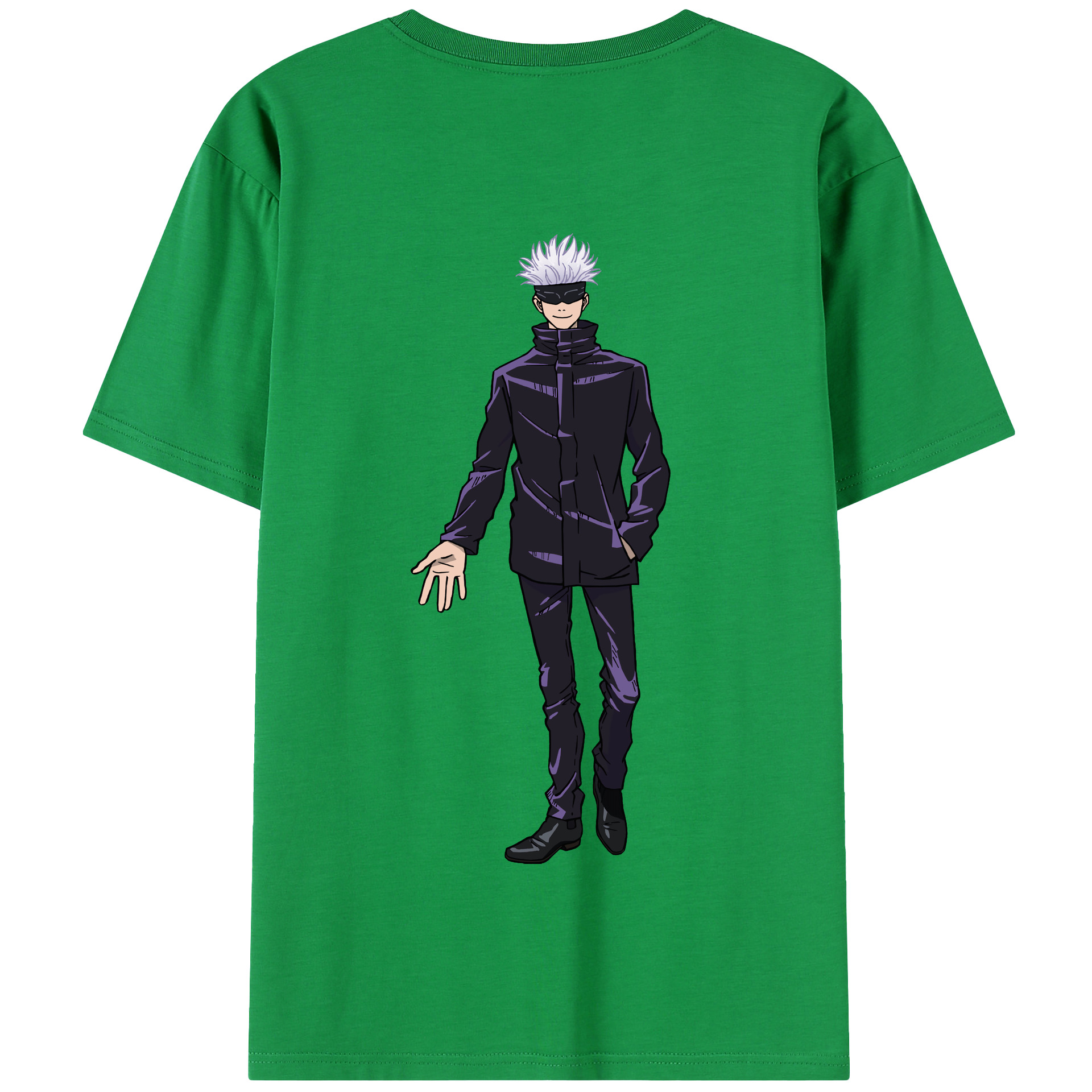 （画像用） 呪術廻戦 Jujutsu Kaisen 綿100％半袖Tシャツ（背面プリント）