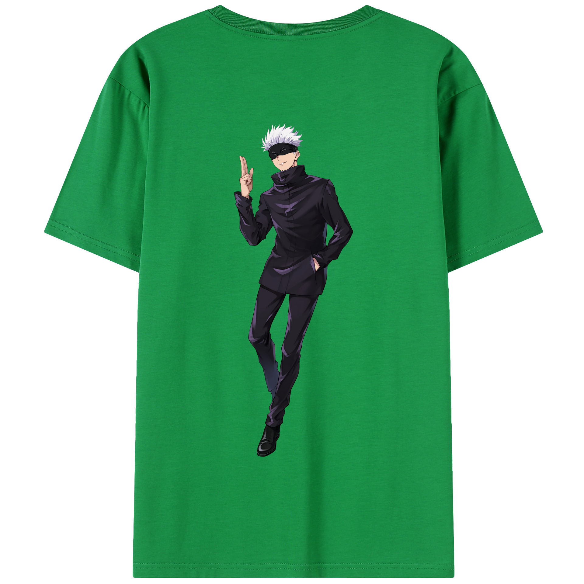 （画像用） 呪術廻戦 Jujutsu Kaisen 綿100％半袖Tシャツ（背面プリント）