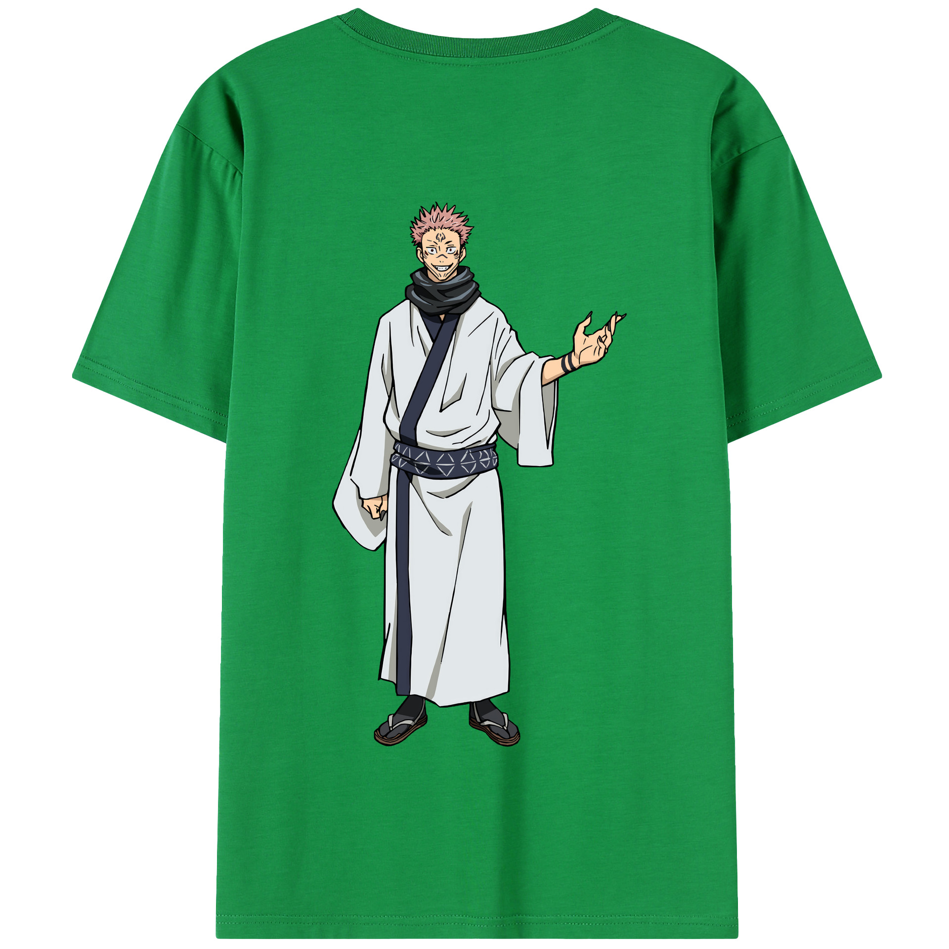 （画像用） 呪術廻戦 Jujutsu Kaisen 綿100％半袖Tシャツ（背面プリント）