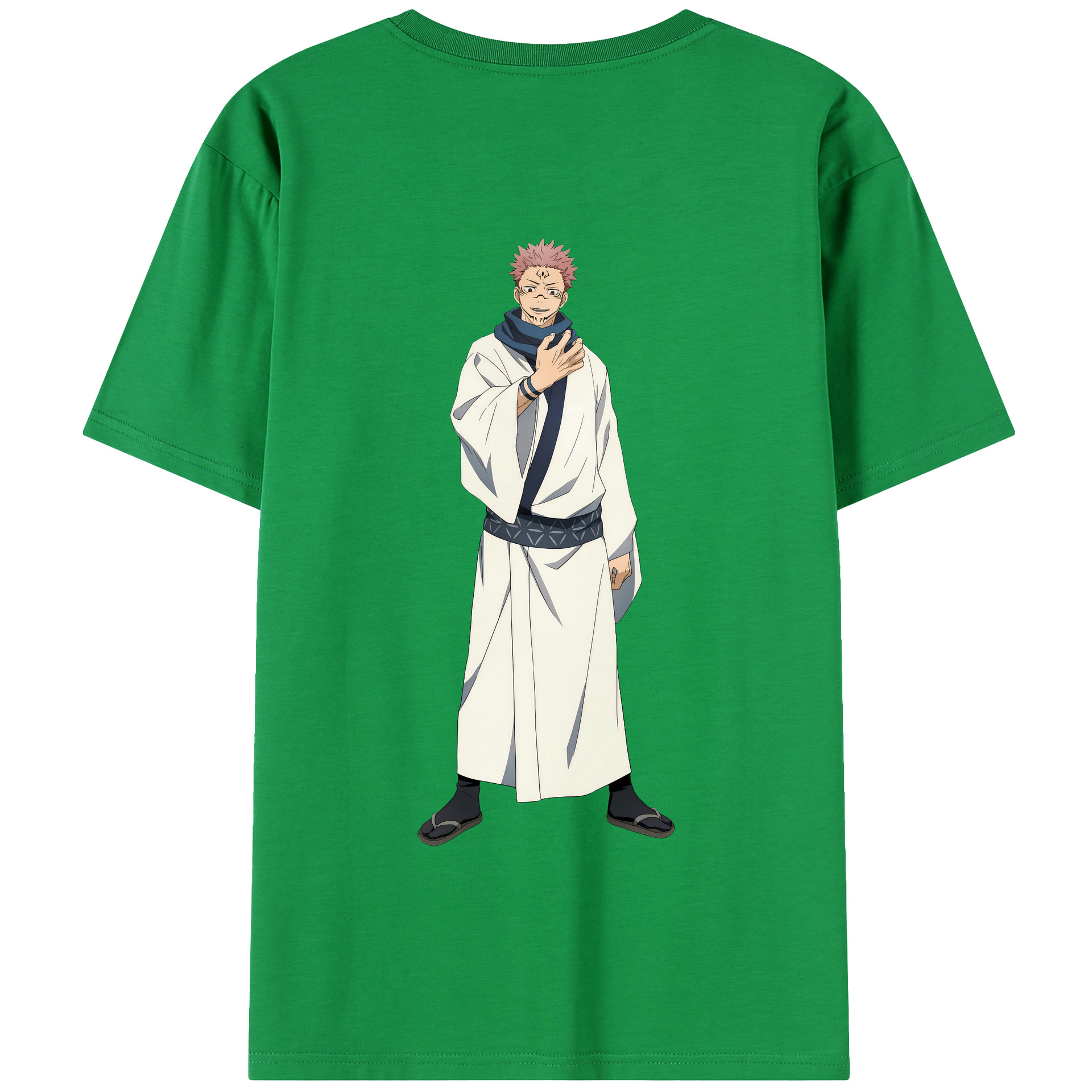 （画像用） 呪術廻戦 Jujutsu Kaisen 綿100％半袖Tシャツ（背面プリント）