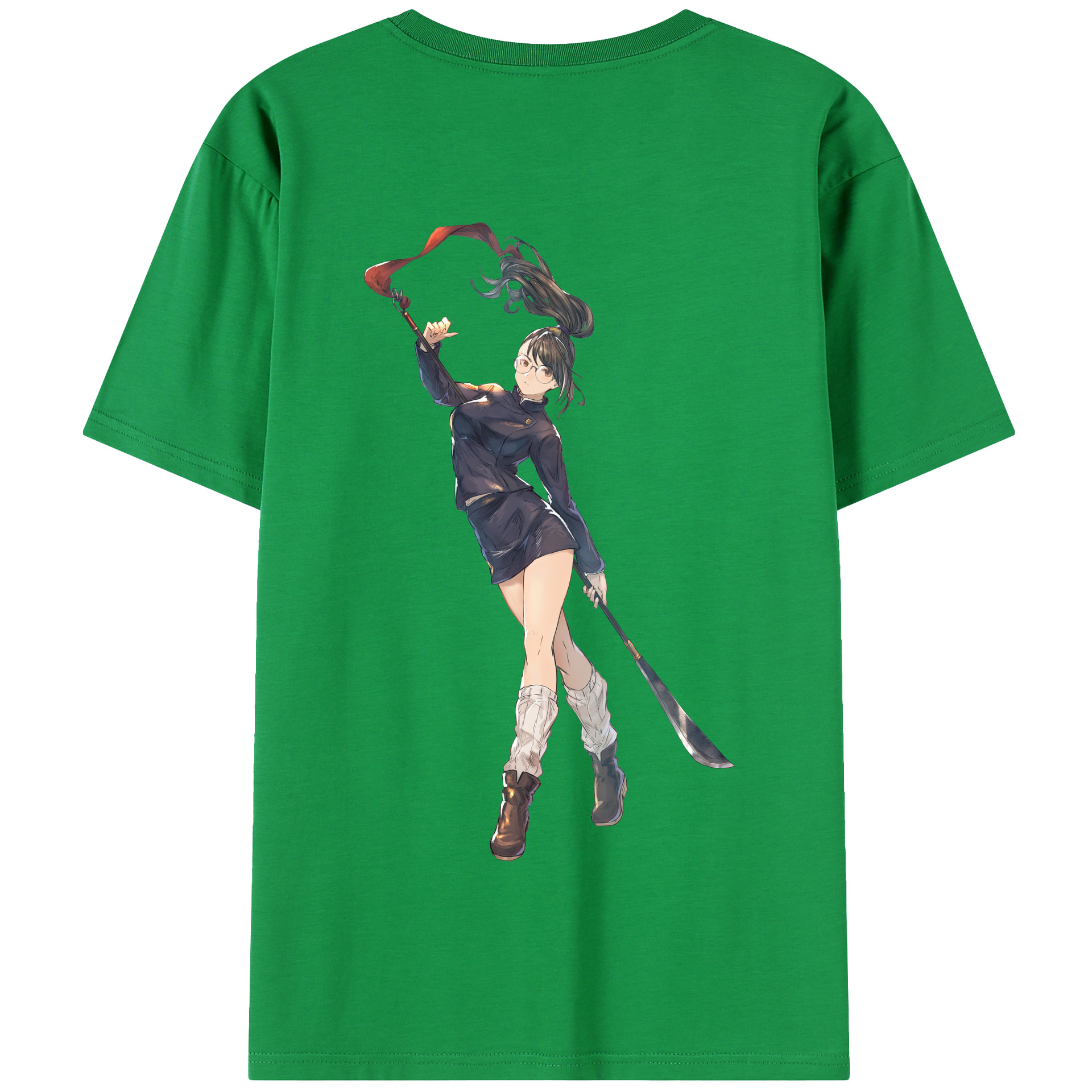 （画像用） 呪術廻戦 Jujutsu Kaisen 綿100％半袖Tシャツ（背面プリント）