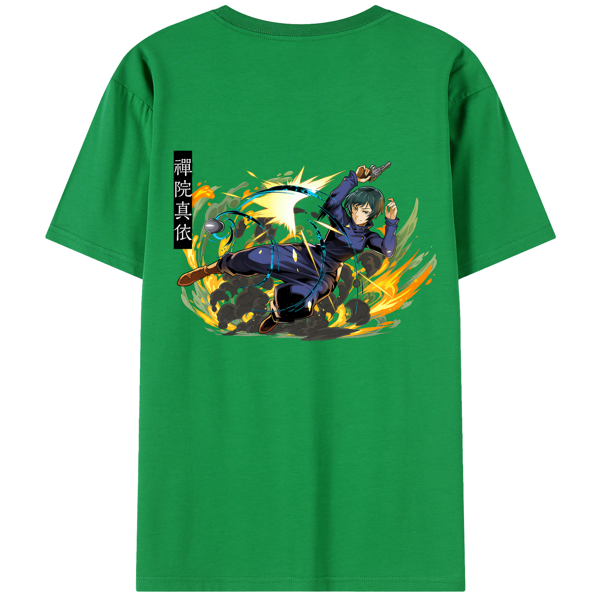 （画像用） 呪術廻戦 Jujutsu Kaisen 綿100％半袖Tシャツ（背面プリント）