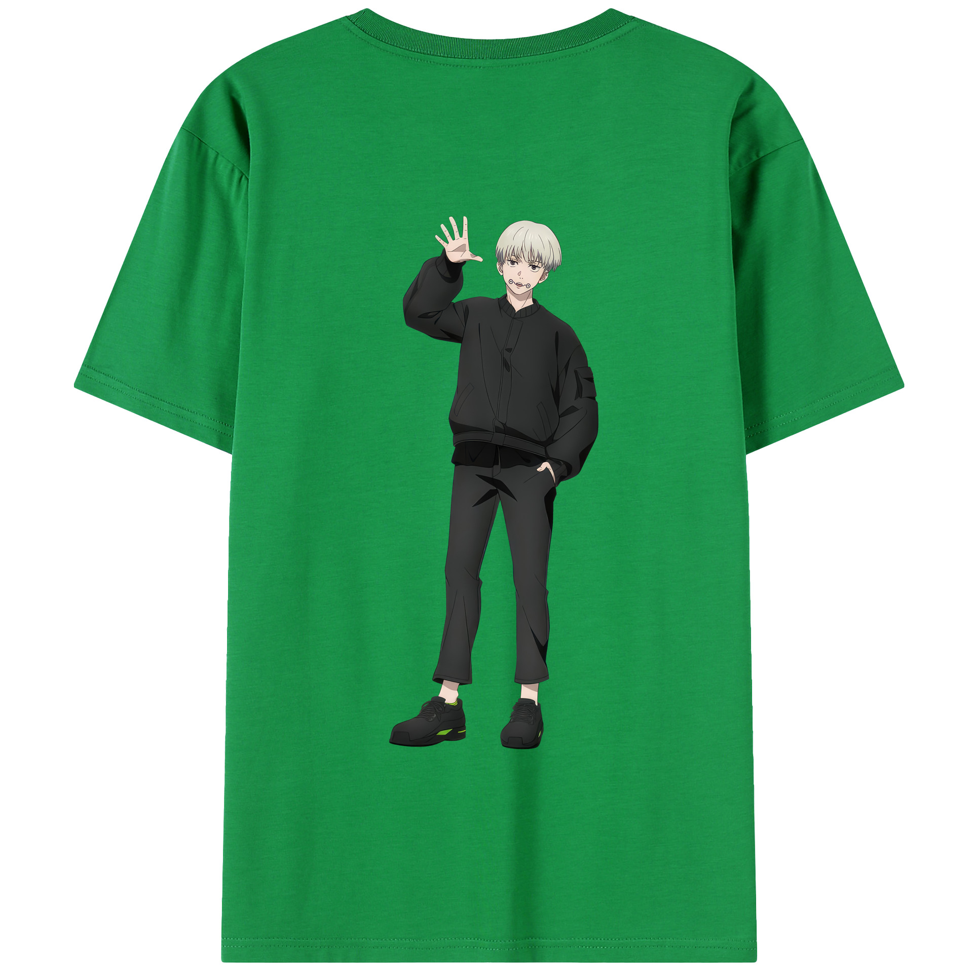 （画像用） 呪術廻戦 Jujutsu Kaisen 綿100％半袖Tシャツ（背面プリント）