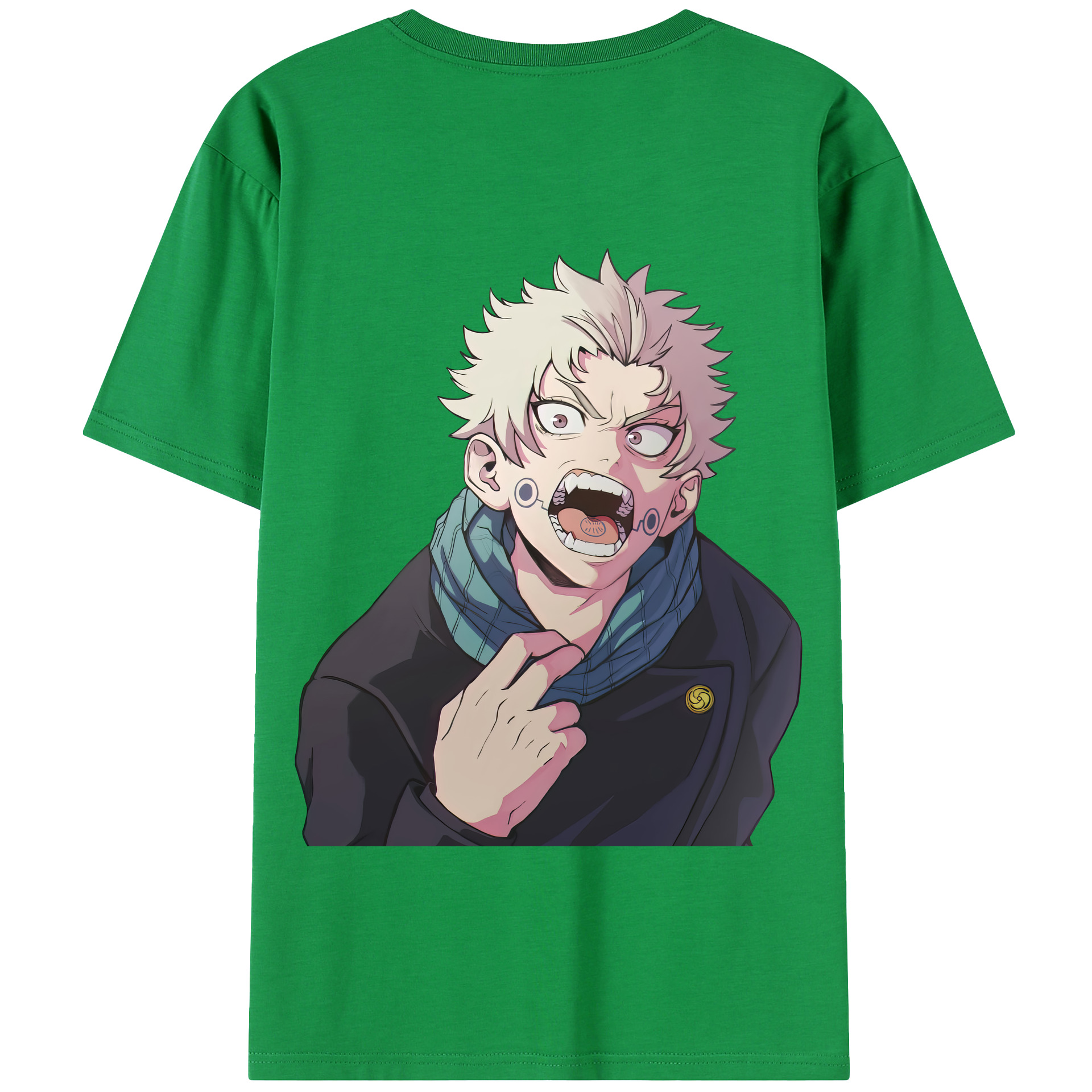 （画像用） 呪術廻戦 Jujutsu Kaisen 綿100％半袖Tシャツ（背面プリント）
