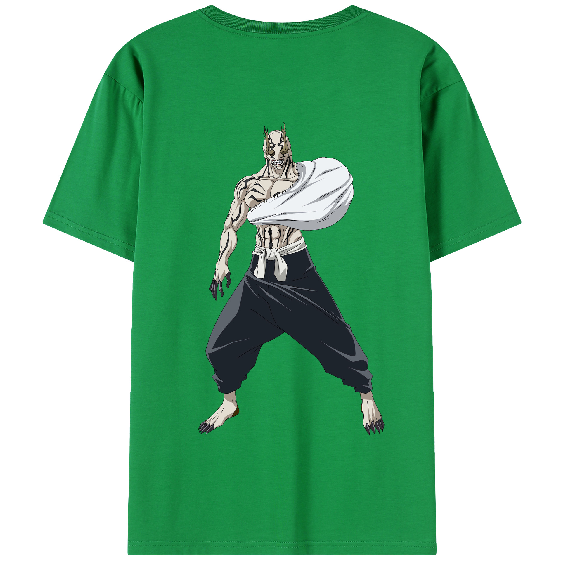 （画像用） 呪術廻戦 Jujutsu Kaisen 綿100％半袖Tシャツ（背面プリント）