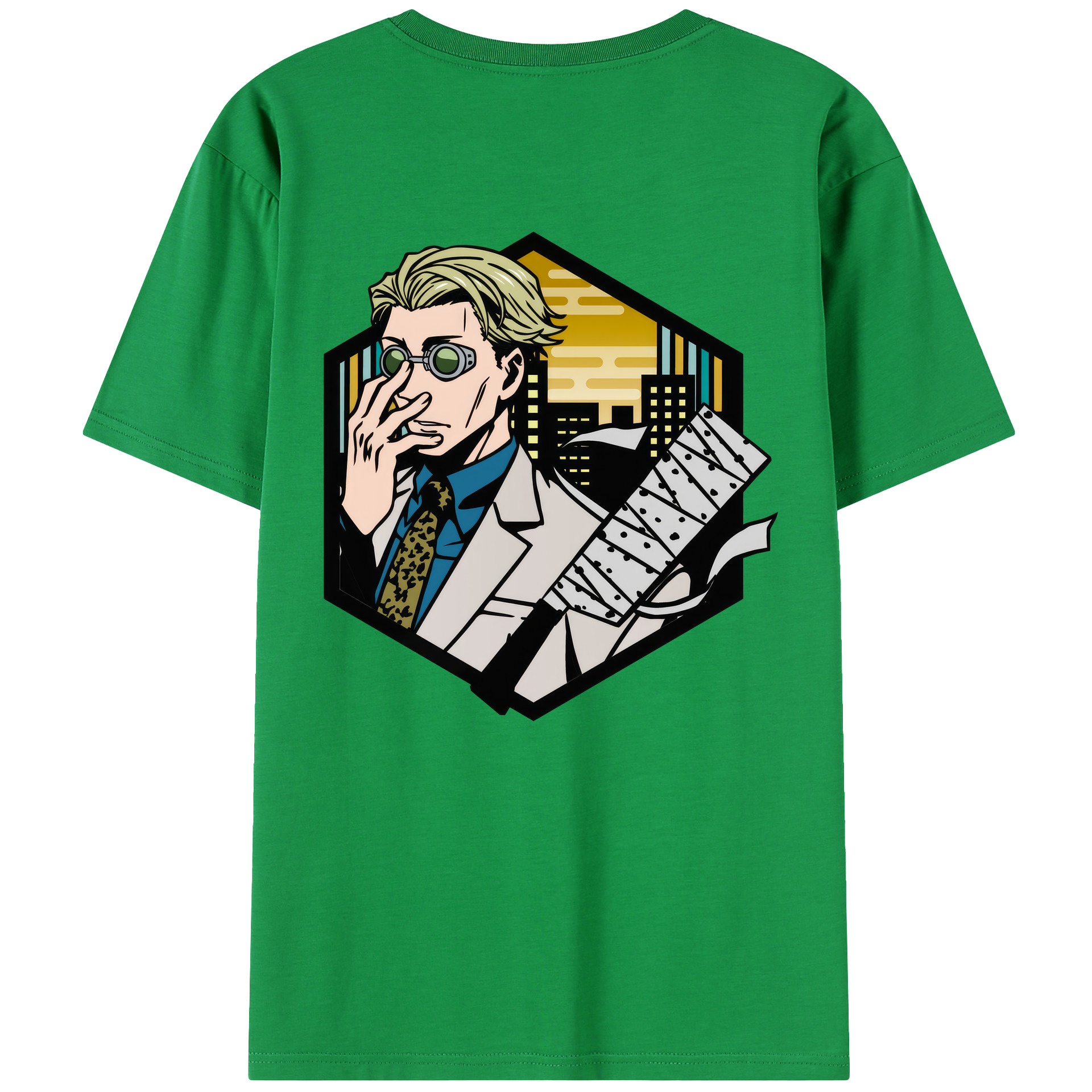 （画像用） 呪術廻戦 Jujutsu Kaisen 綿100％半袖Tシャツ（背面プリント）