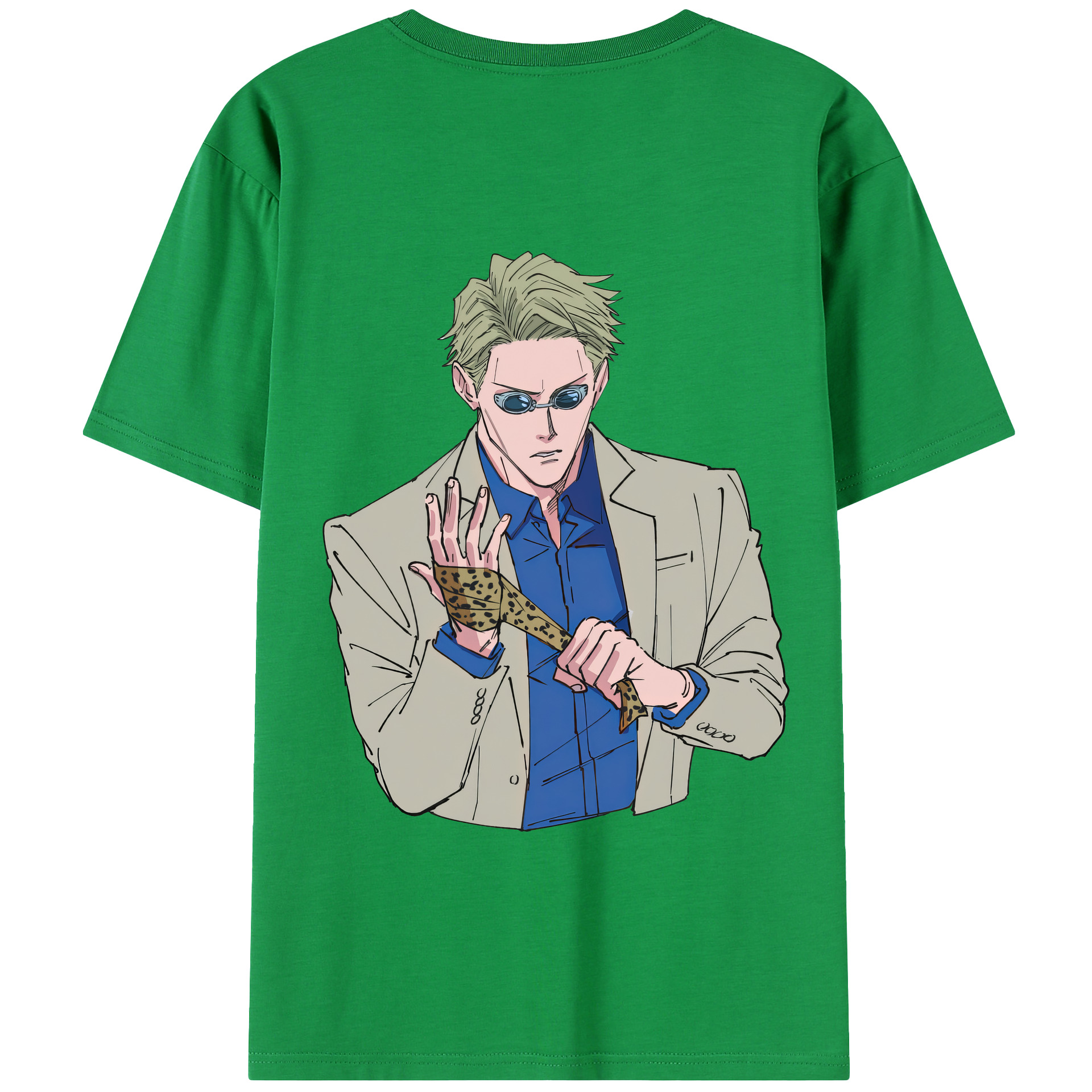 （画像用） 呪術廻戦 Jujutsu Kaisen 綿100％半袖Tシャツ（背面プリント）