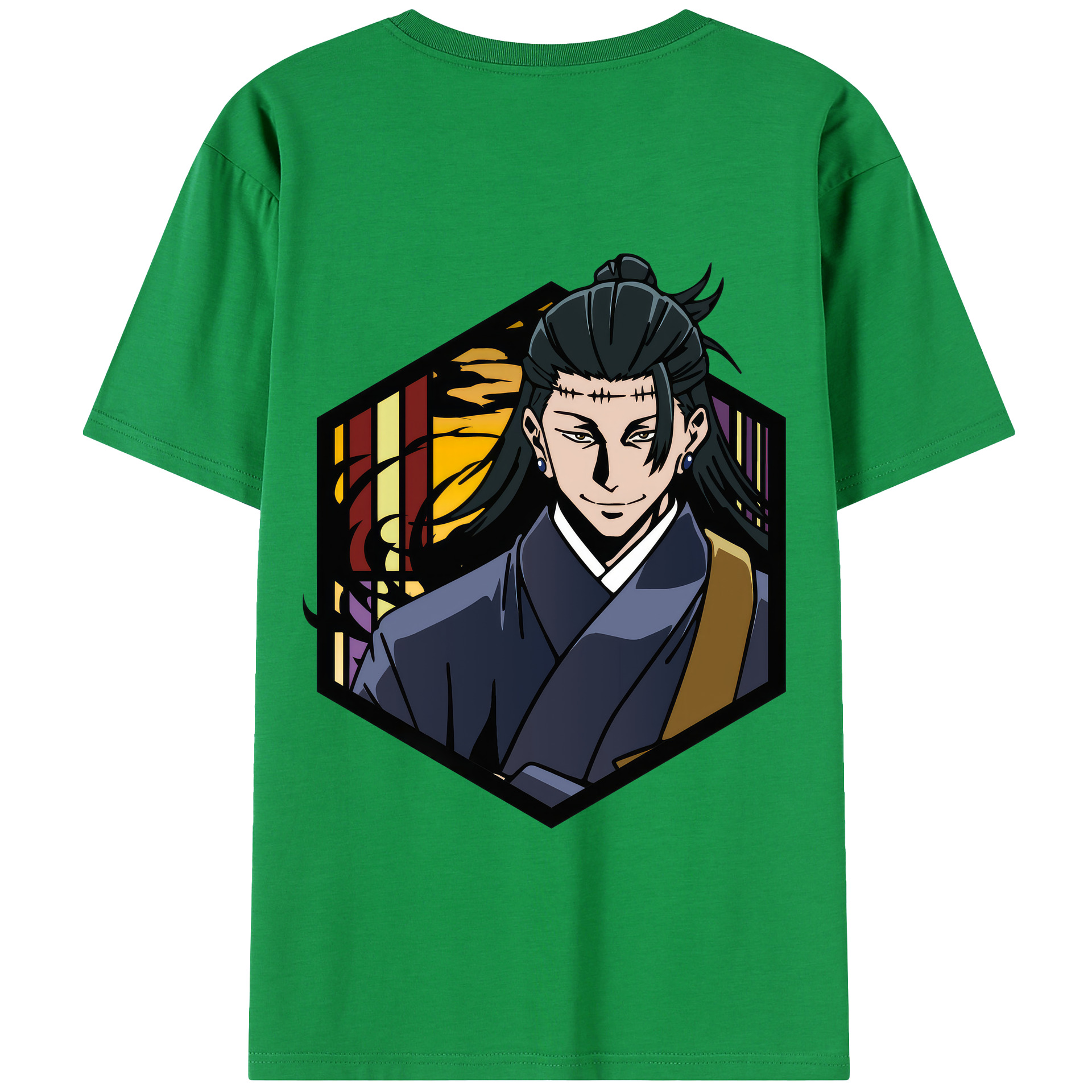 （画像用） 呪術廻戦 Jujutsu Kaisen 綿100％半袖Tシャツ（背面プリント）