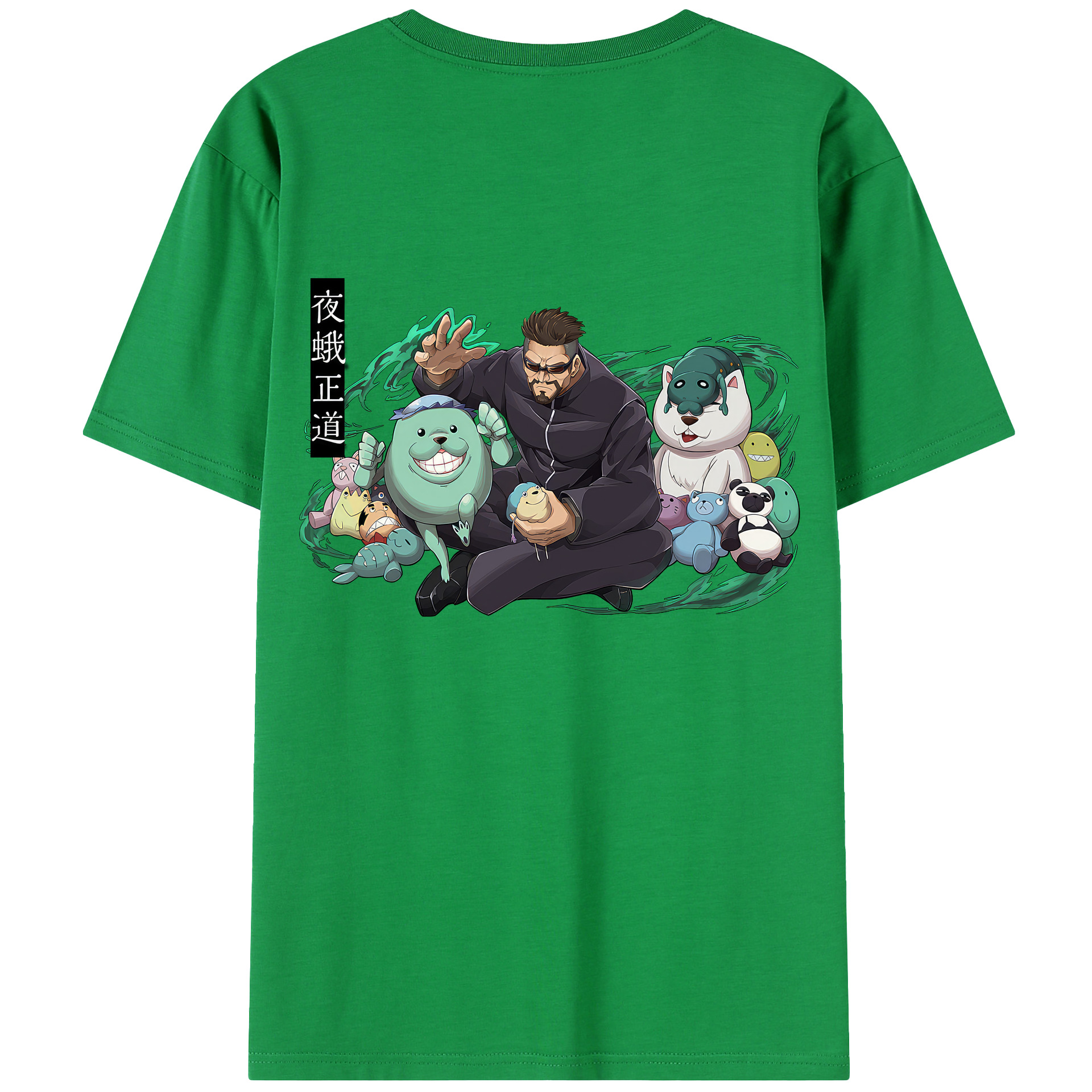 （画像用） 呪術廻戦 Jujutsu Kaisen 綿100％半袖Tシャツ（背面プリント）
