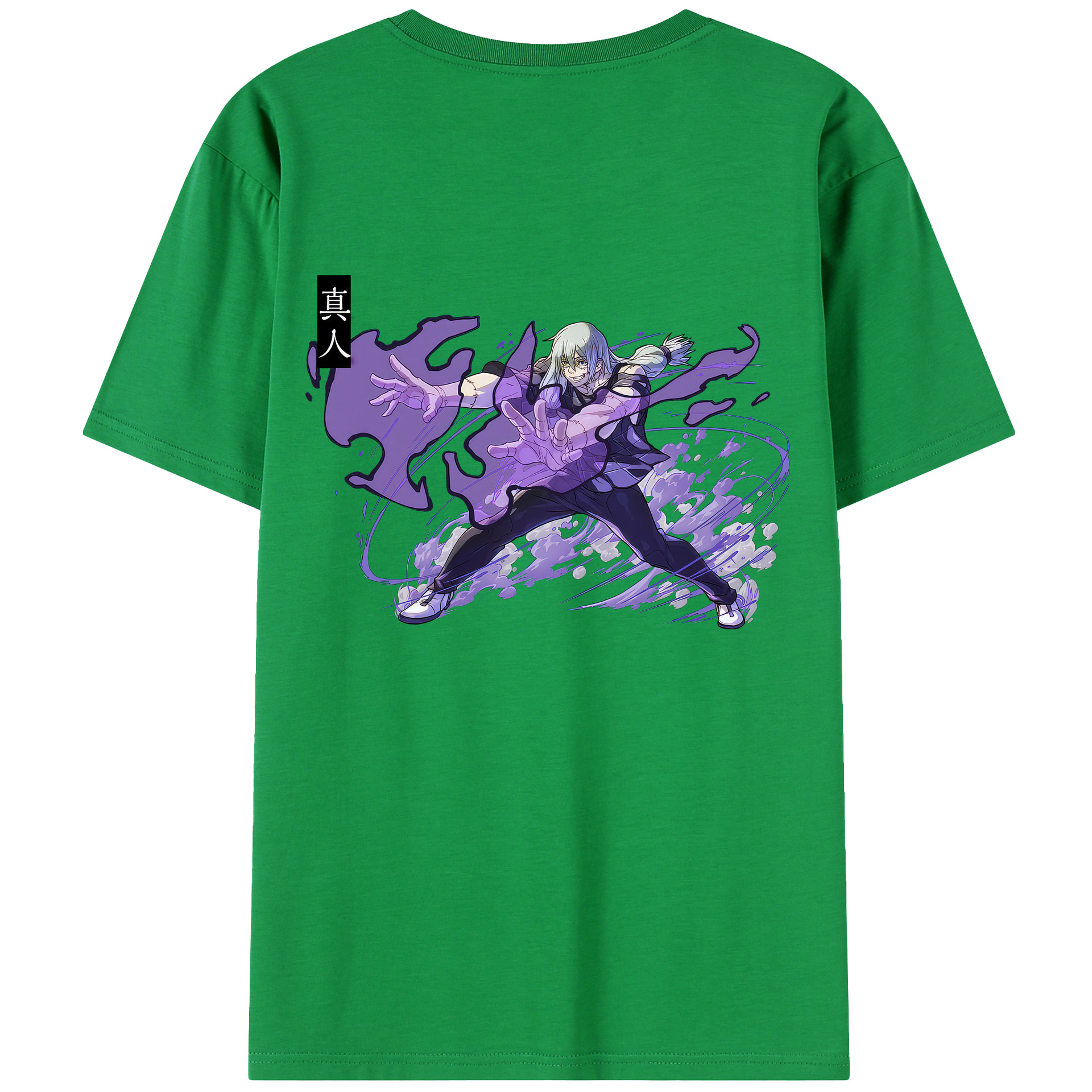 （画像用） 呪術廻戦 Jujutsu Kaisen 綿100％半袖Tシャツ（背面プリント）