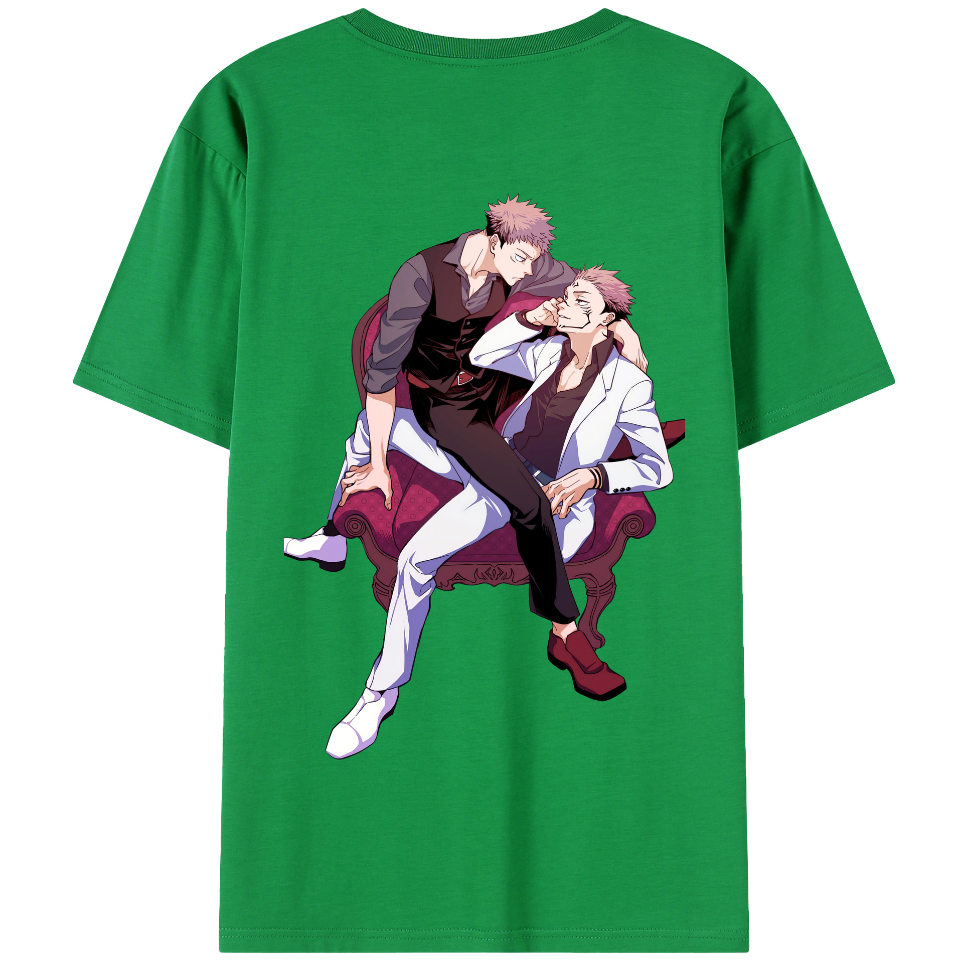（画像用） 呪術廻戦 Jujutsu Kaisen 綿100％半袖Tシャツ（背面プリント）