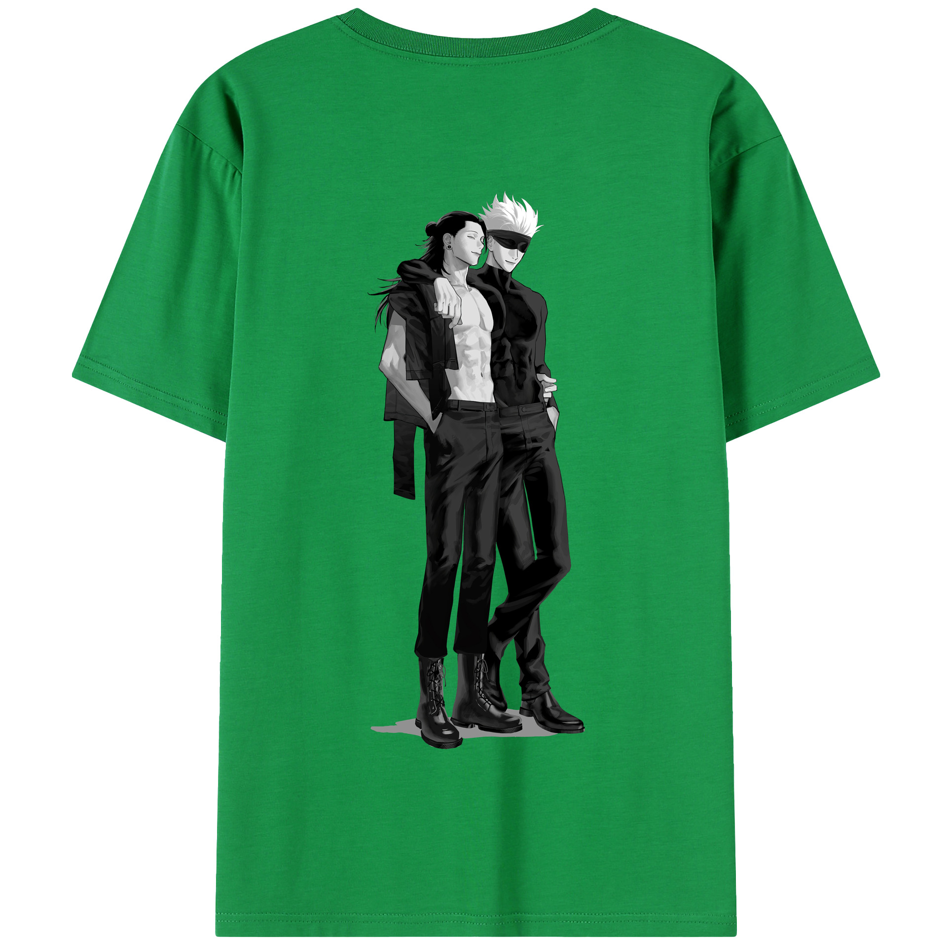 （画像用） 呪術廻戦 Jujutsu Kaisen 綿100％半袖Tシャツ（背面プリント）