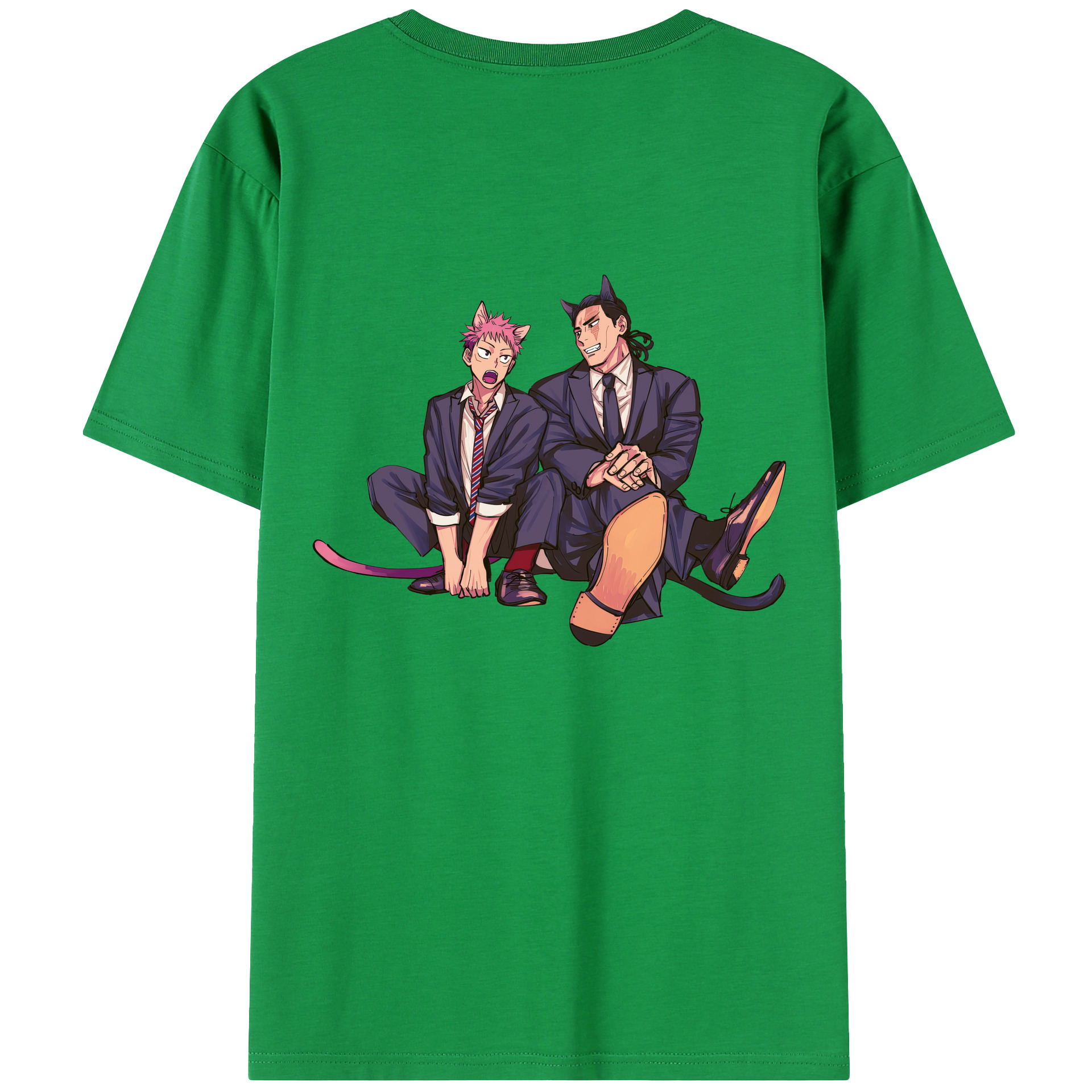 （画像用） 呪術廻戦 Jujutsu Kaisen 綿100％半袖Tシャツ（背面プリント）