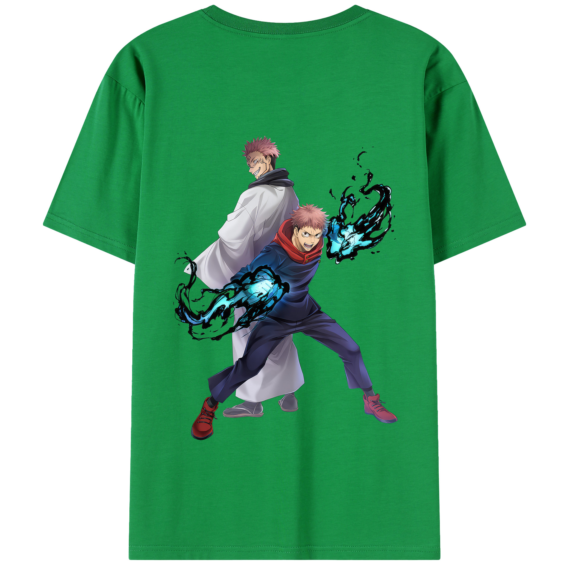 （画像用） 呪術廻戦 Jujutsu Kaisen 綿100％半袖Tシャツ（背面プリント）