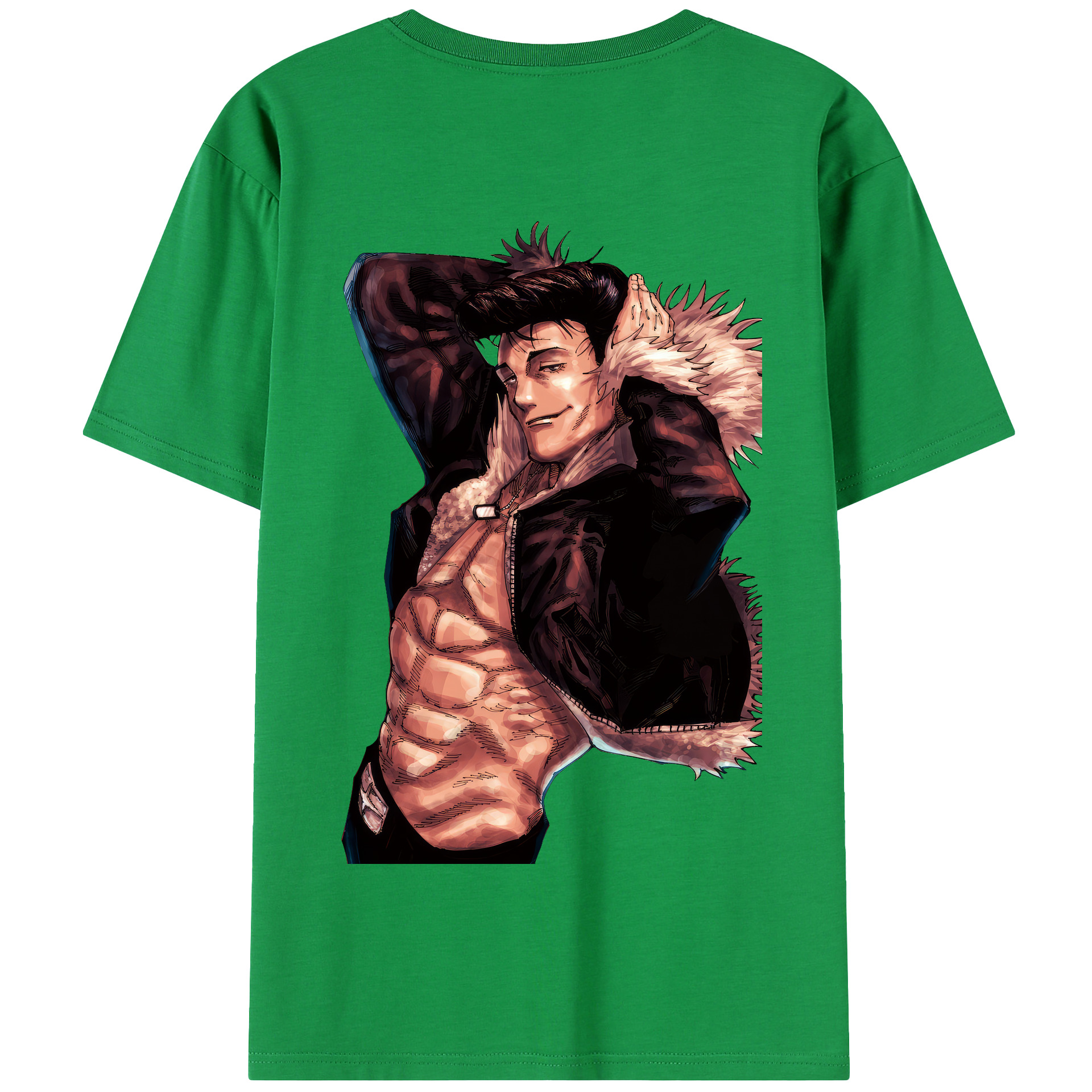 （画像用） 呪術廻戦 Jujutsu Kaisen 綿100％半袖Tシャツ（背面プリント）