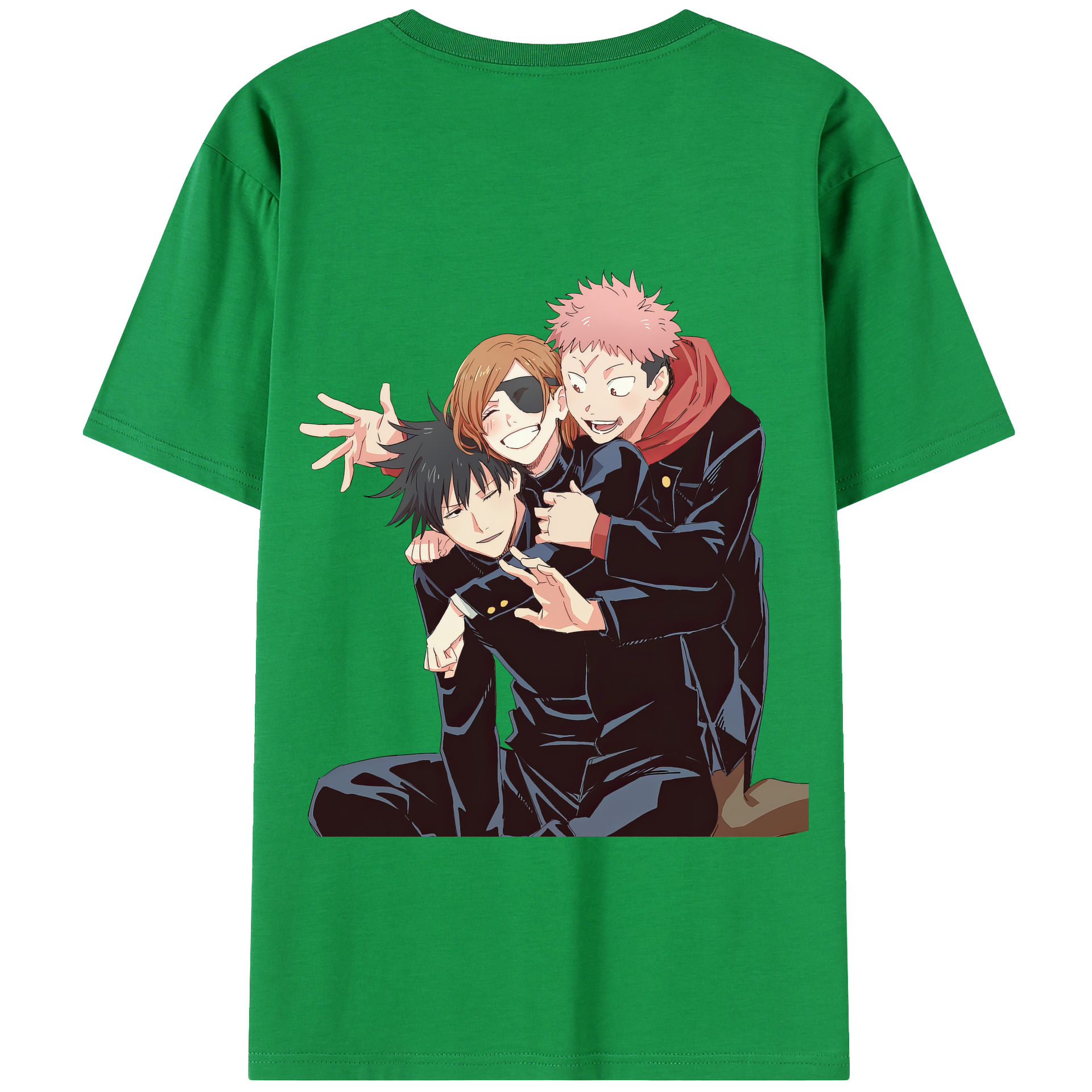 （画像用） 呪術廻戦 Jujutsu Kaisen 綿100％半袖Tシャツ（背面プリント）
