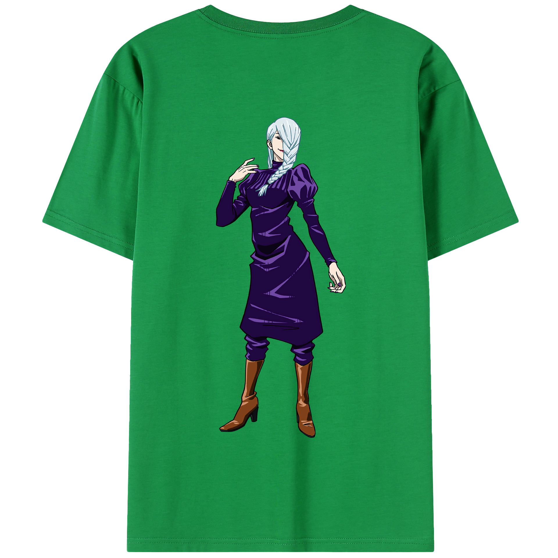（画像用） 呪術廻戦 Jujutsu Kaisen 綿100％半袖Tシャツ（背面プリント）