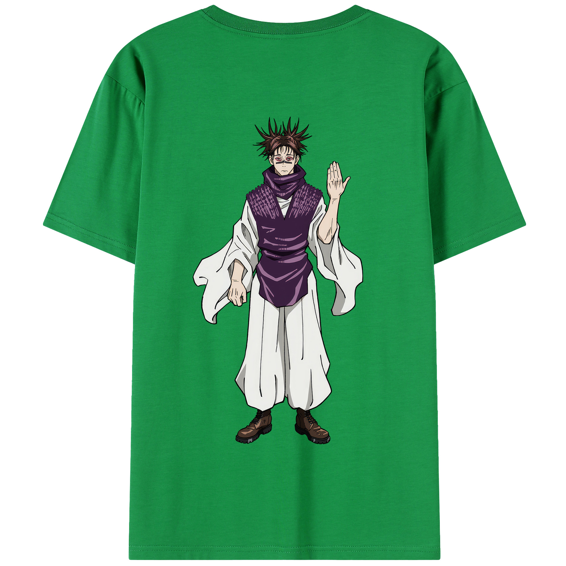 （画像用） 呪術廻戦 Jujutsu Kaisen 綿100％半袖Tシャツ（背面プリント）