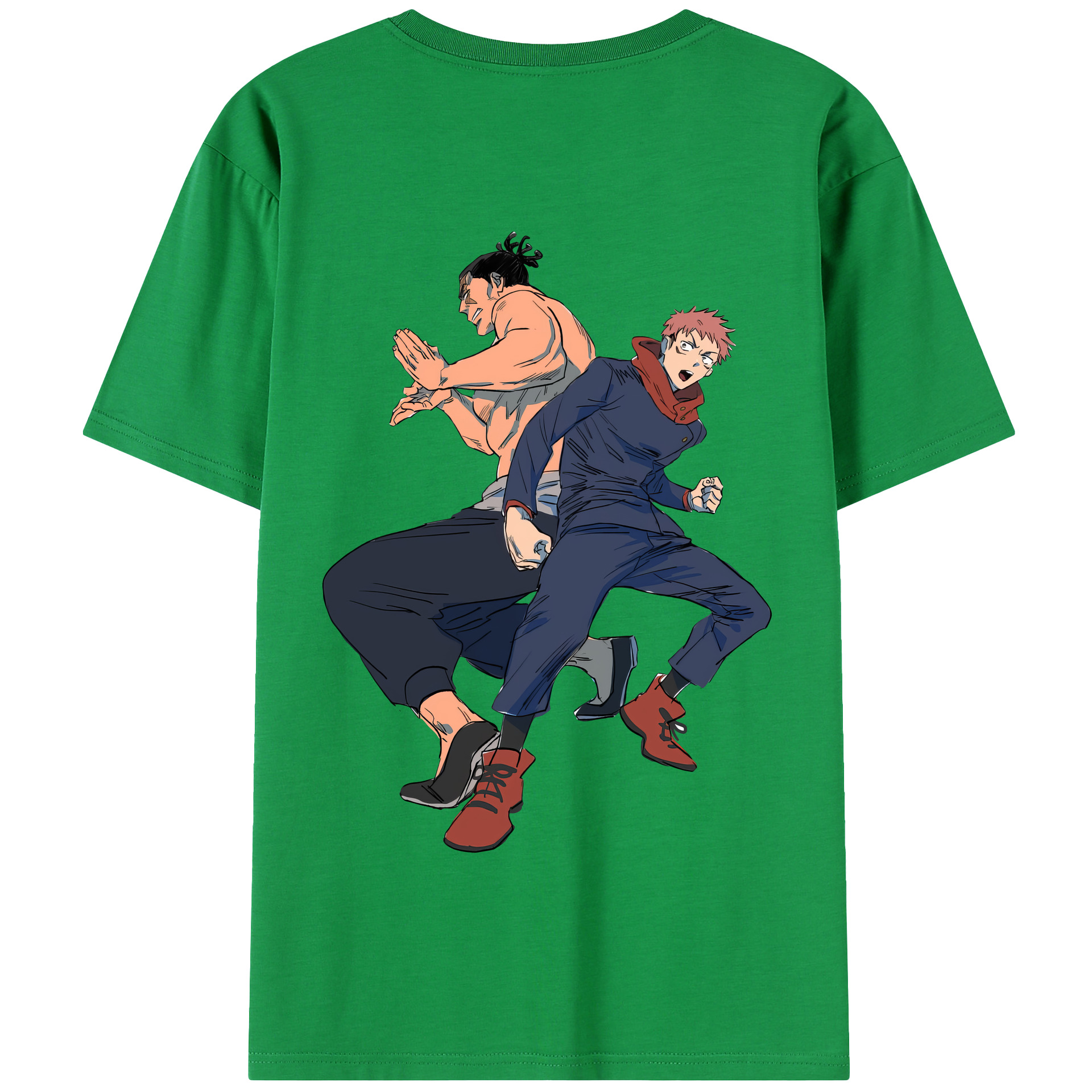 （画像用） 呪術廻戦 Jujutsu Kaisen 綿100％半袖Tシャツ（背面プリント）