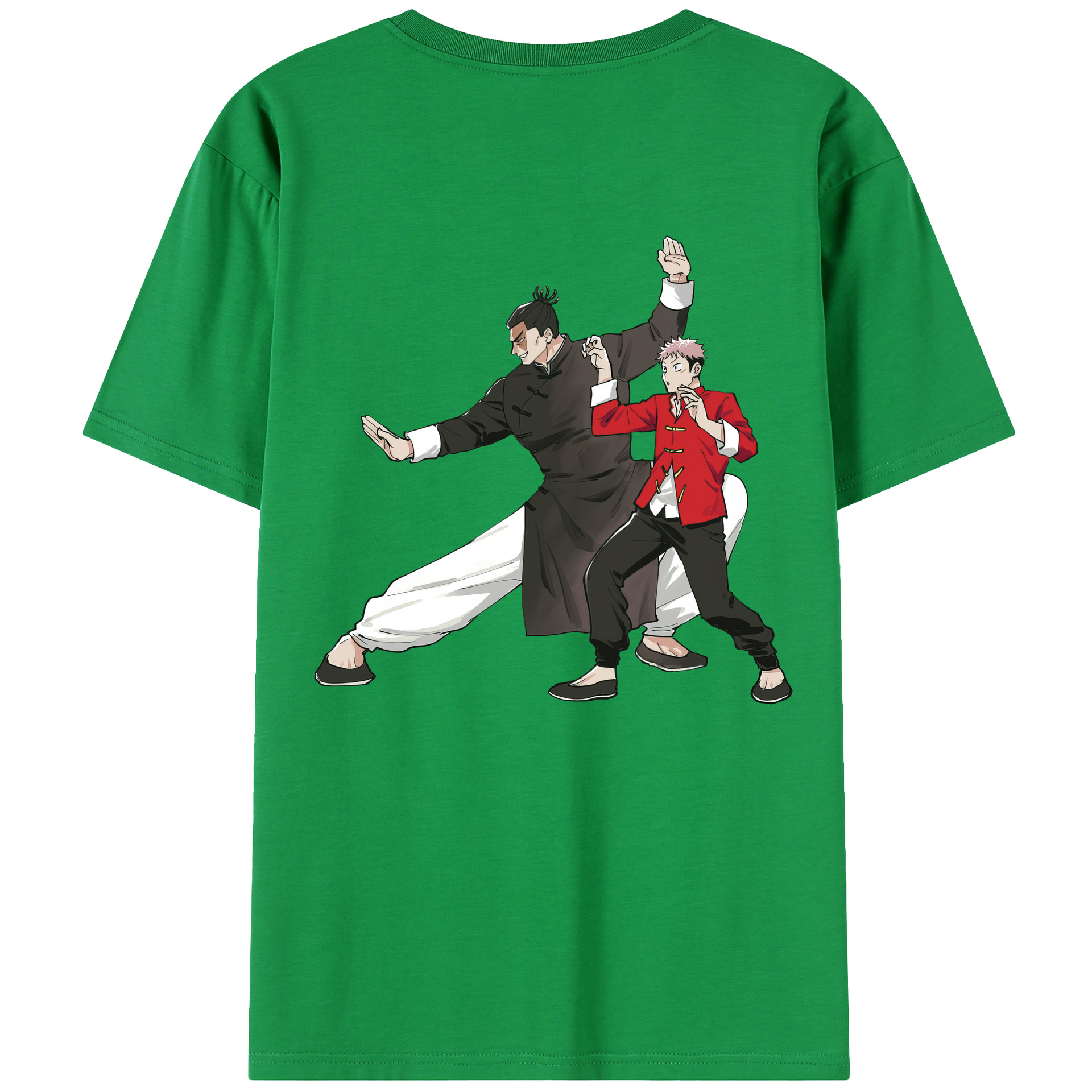 （画像用） 呪術廻戦 Jujutsu Kaisen 綿100％半袖Tシャツ（背面プリント）