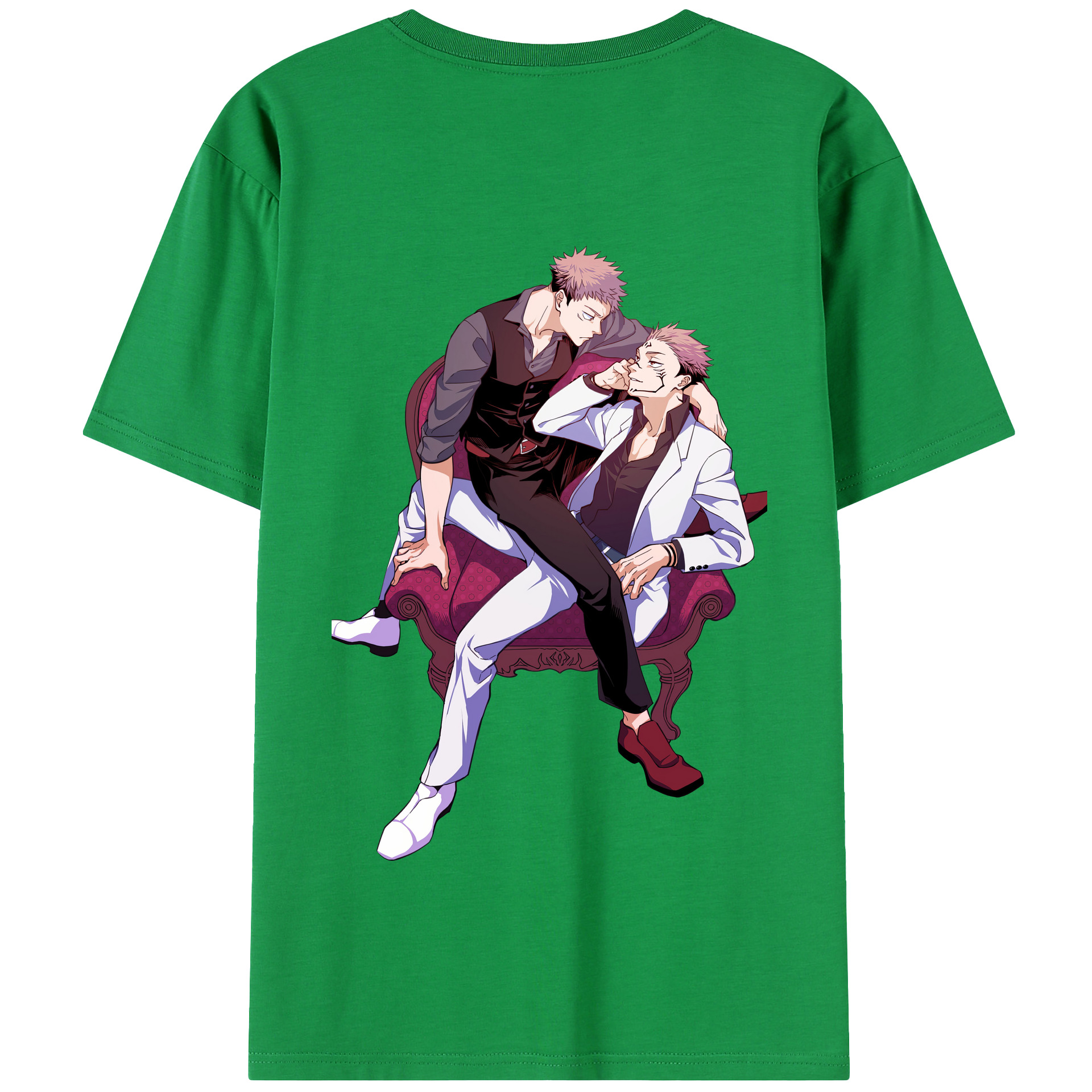 （画像用） 呪術廻戦 Jujutsu Kaisen 綿100％半袖Tシャツ（背面プリント）