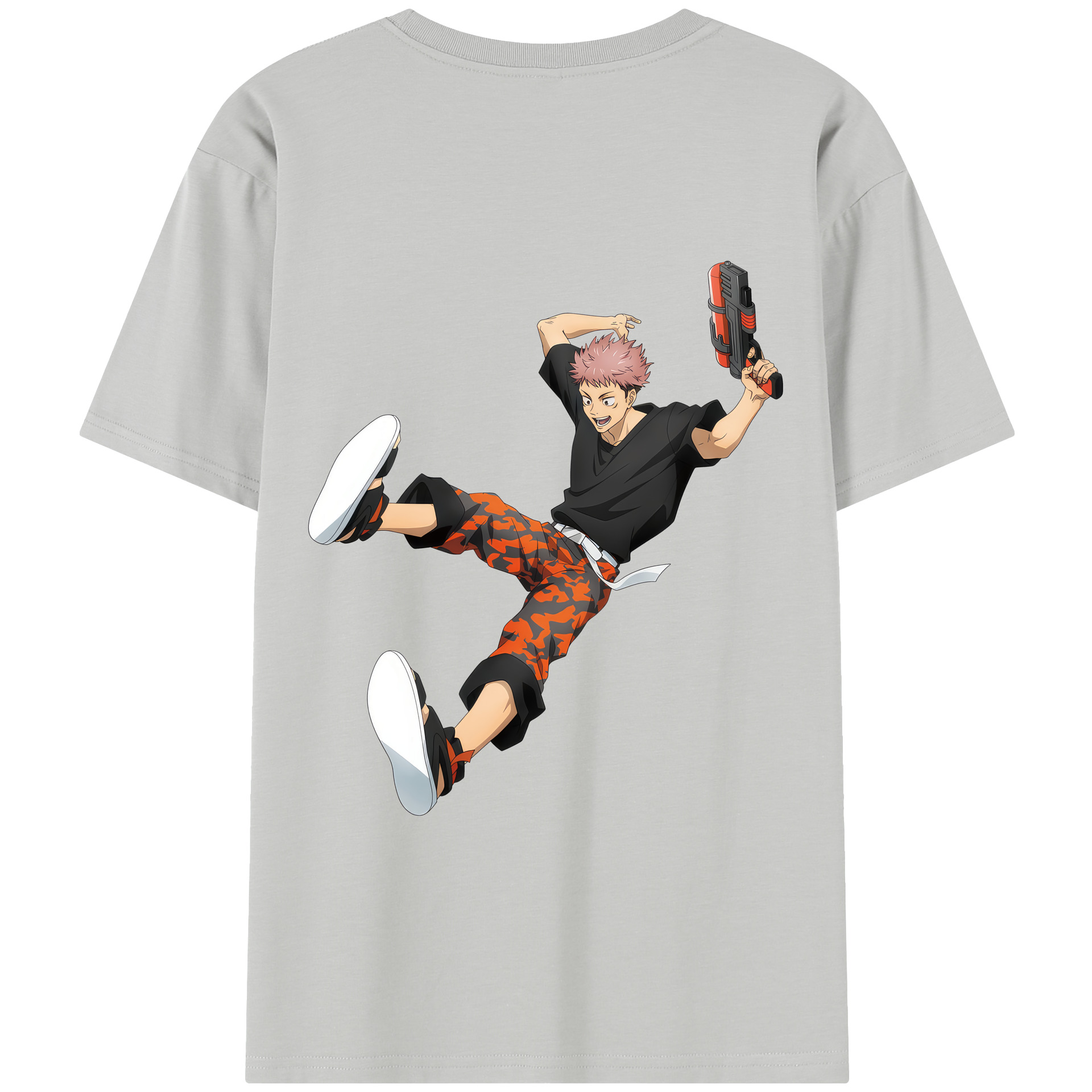 （画像用） 呪術廻戦 Jujutsu Kaisen 綿100％半袖Tシャツ（背面プリント）