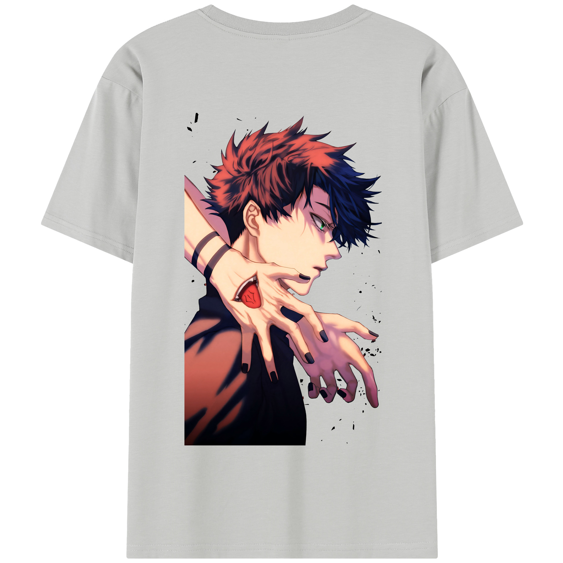 （画像用） 呪術廻戦 Jujutsu Kaisen 綿100％半袖Tシャツ（背面プリント）
