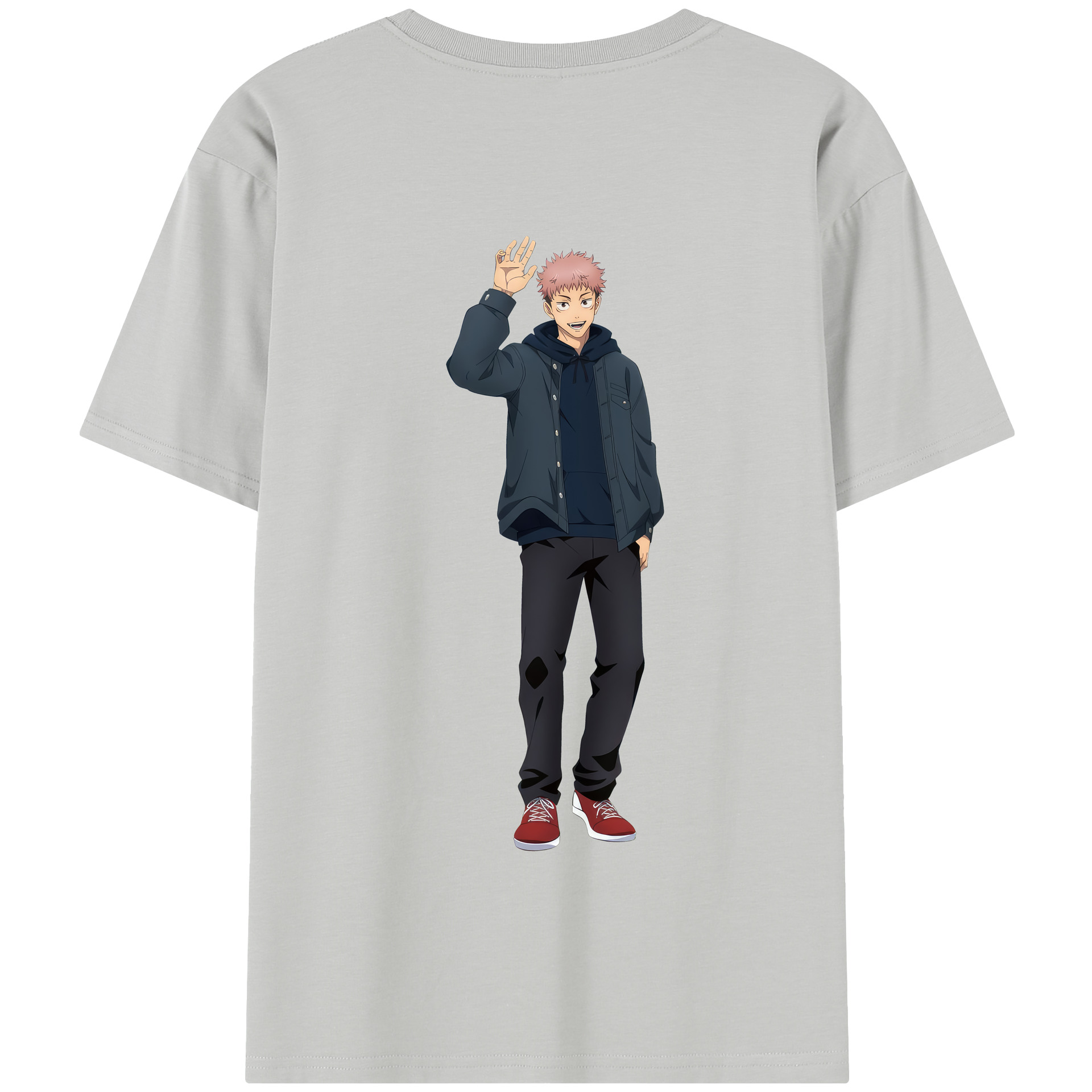 （画像用） 呪術廻戦 Jujutsu Kaisen 綿100％半袖Tシャツ（背面プリント）
