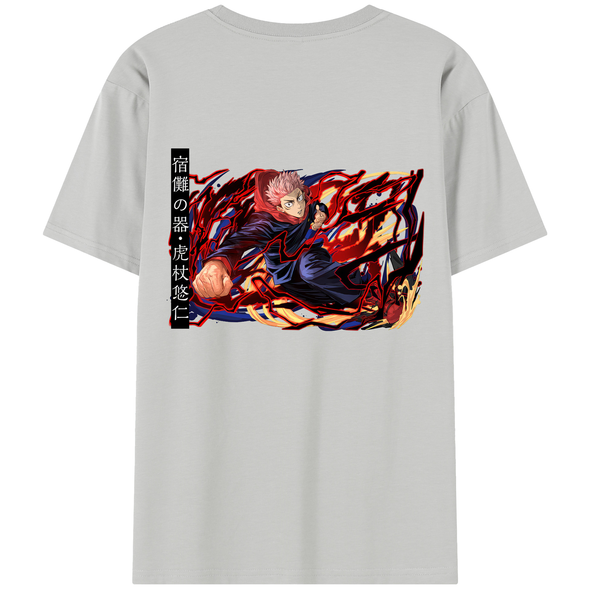 （画像用） 呪術廻戦 Jujutsu Kaisen 綿100％半袖Tシャツ（背面プリント）