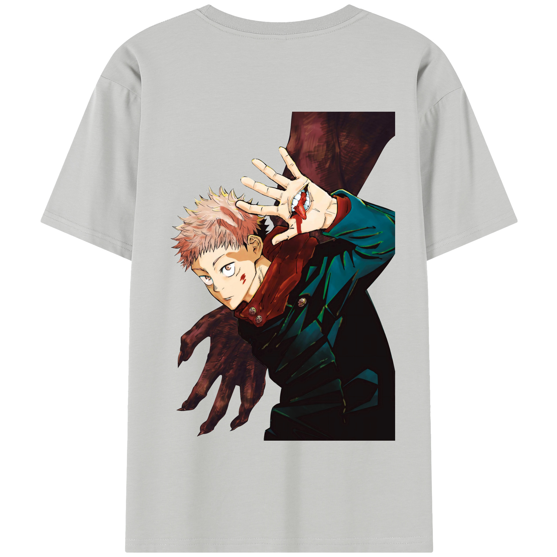 （画像用） 呪術廻戦 Jujutsu Kaisen 綿100％半袖Tシャツ（背面プリント）