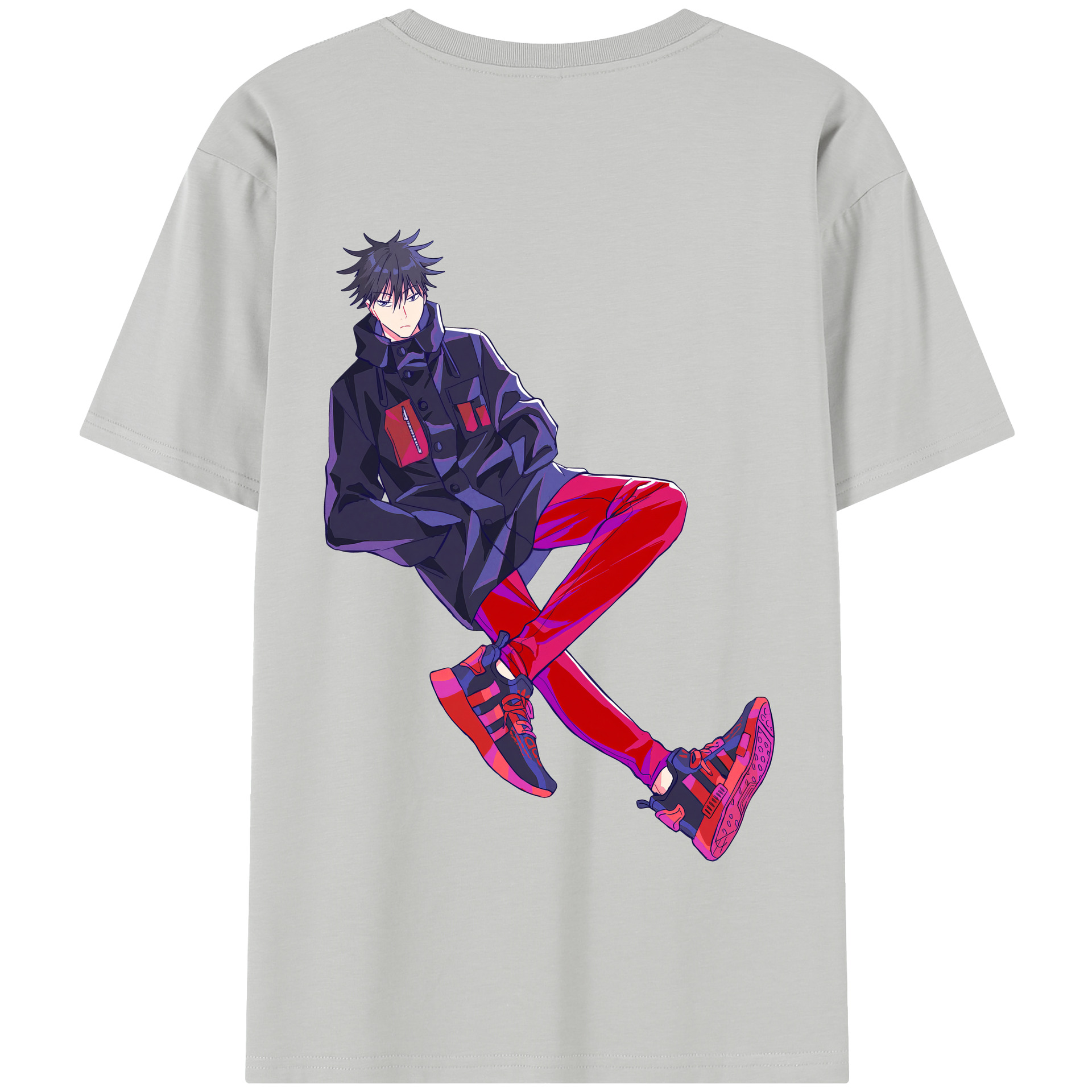 （画像用） 呪術廻戦 Jujutsu Kaisen 綿100％半袖Tシャツ（背面プリント）