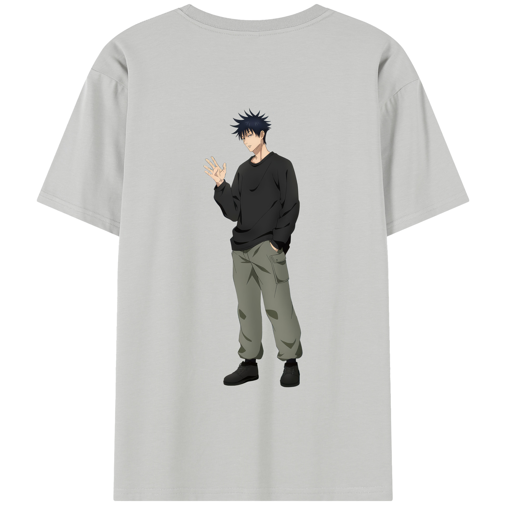 （画像用） 呪術廻戦 Jujutsu Kaisen 綿100％半袖Tシャツ（背面プリント）