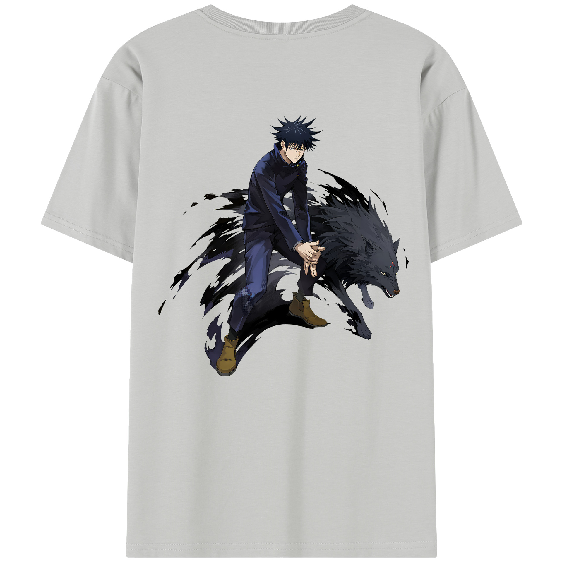 （画像用） 呪術廻戦 Jujutsu Kaisen 綿100％半袖Tシャツ（背面プリント）
