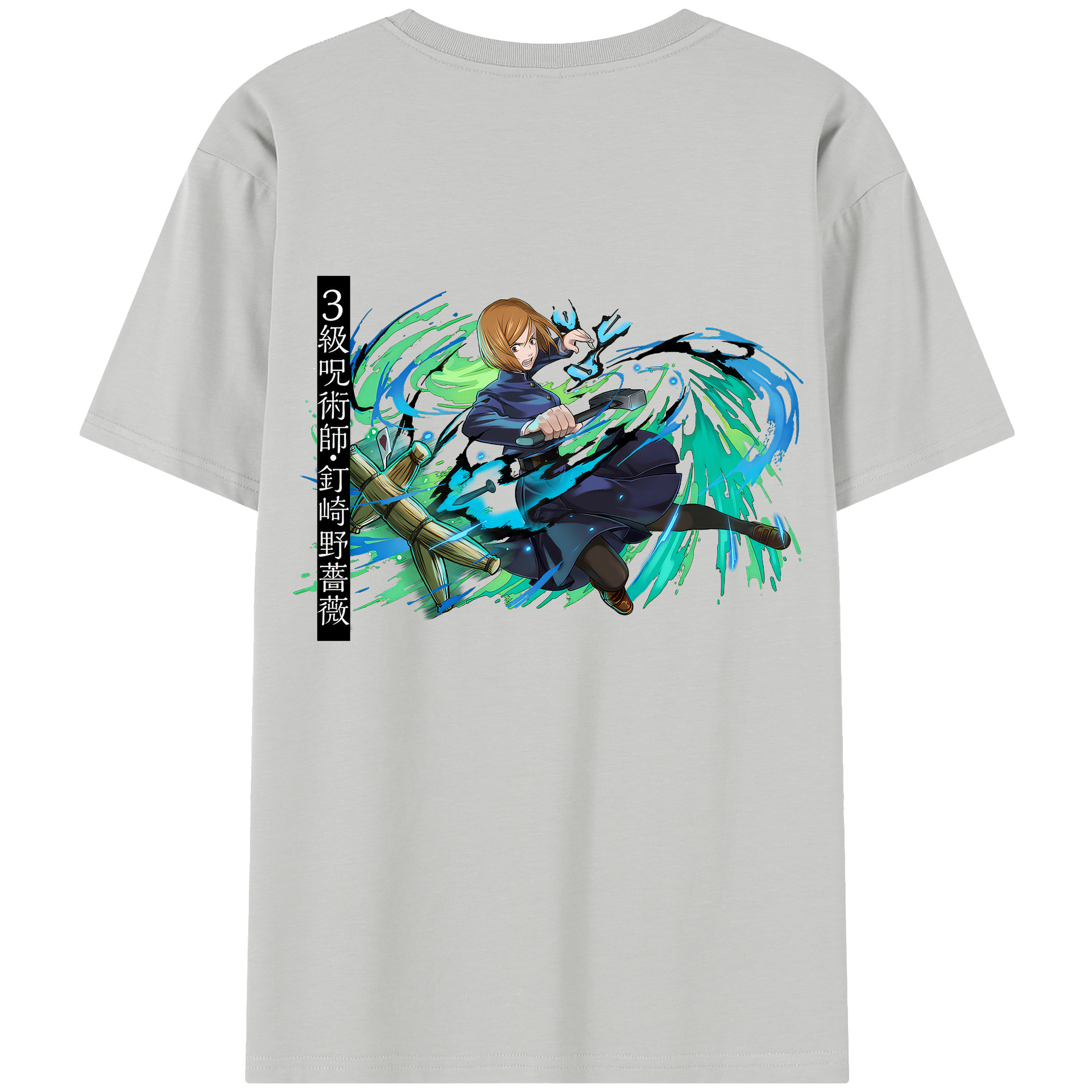 （画像用） 呪術廻戦 Jujutsu Kaisen 綿100％半袖Tシャツ（背面プリント）