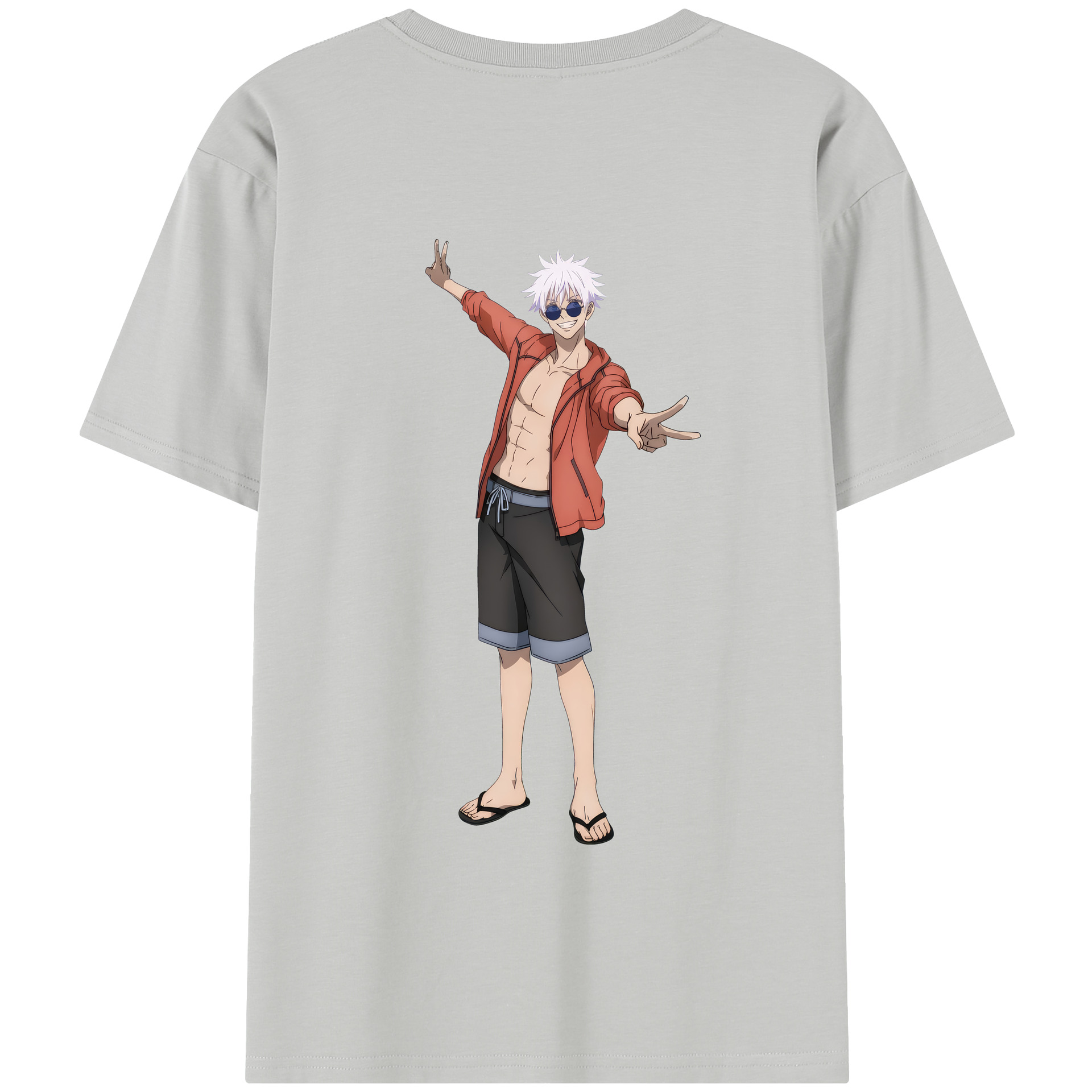（画像用） 呪術廻戦 Jujutsu Kaisen 綿100％半袖Tシャツ（背面プリント）