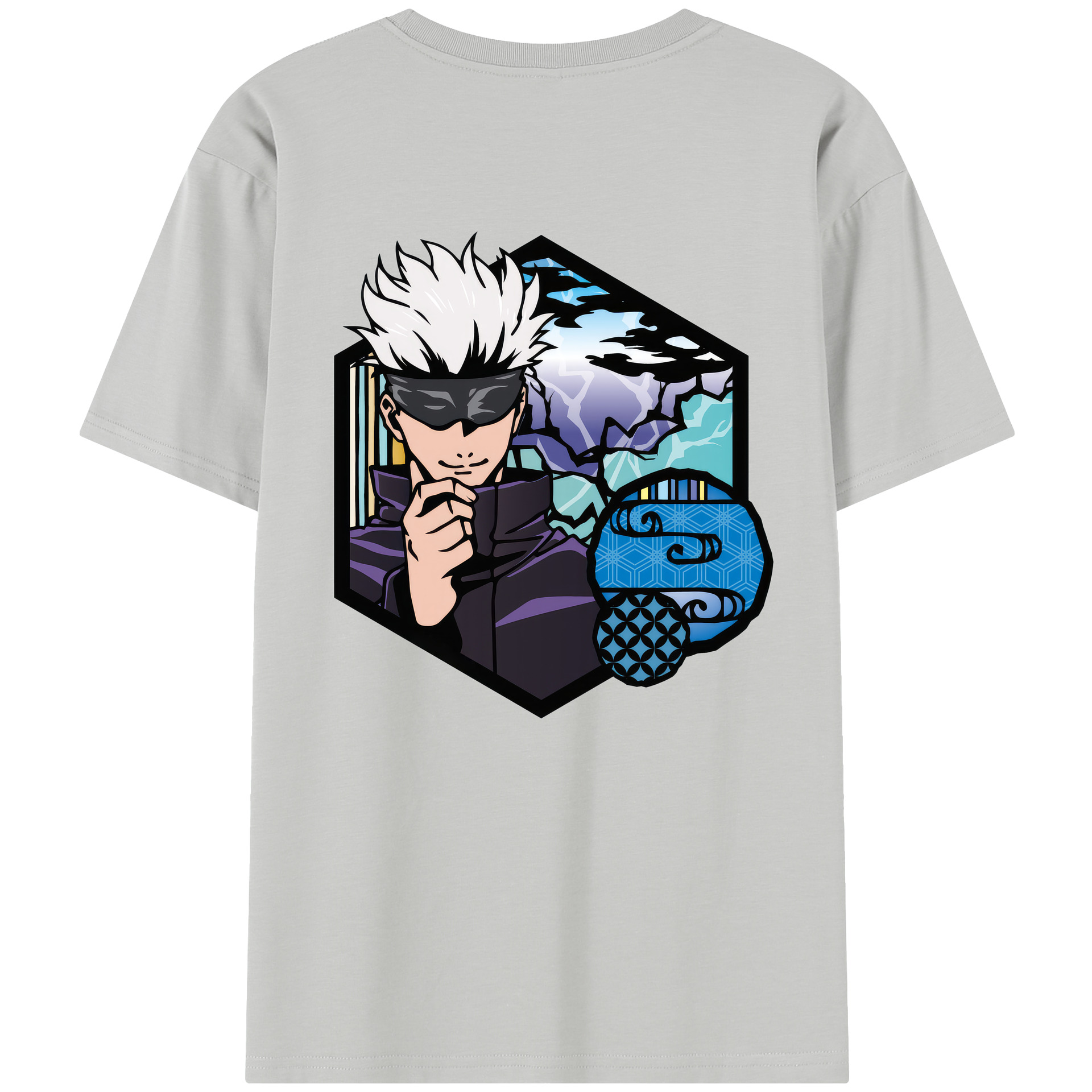 （画像用） 呪術廻戦 Jujutsu Kaisen 綿100％半袖Tシャツ（背面プリント）