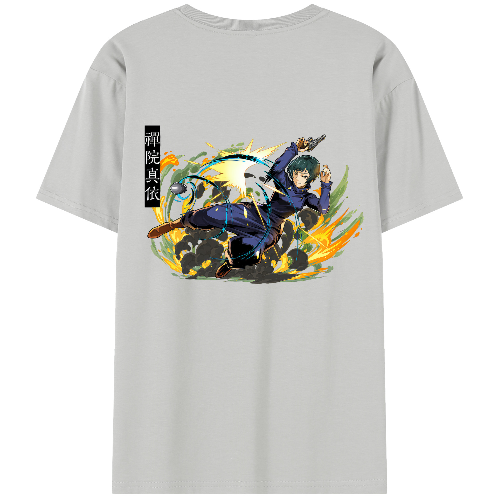 （画像用） 呪術廻戦 Jujutsu Kaisen 綿100％半袖Tシャツ（背面プリント）