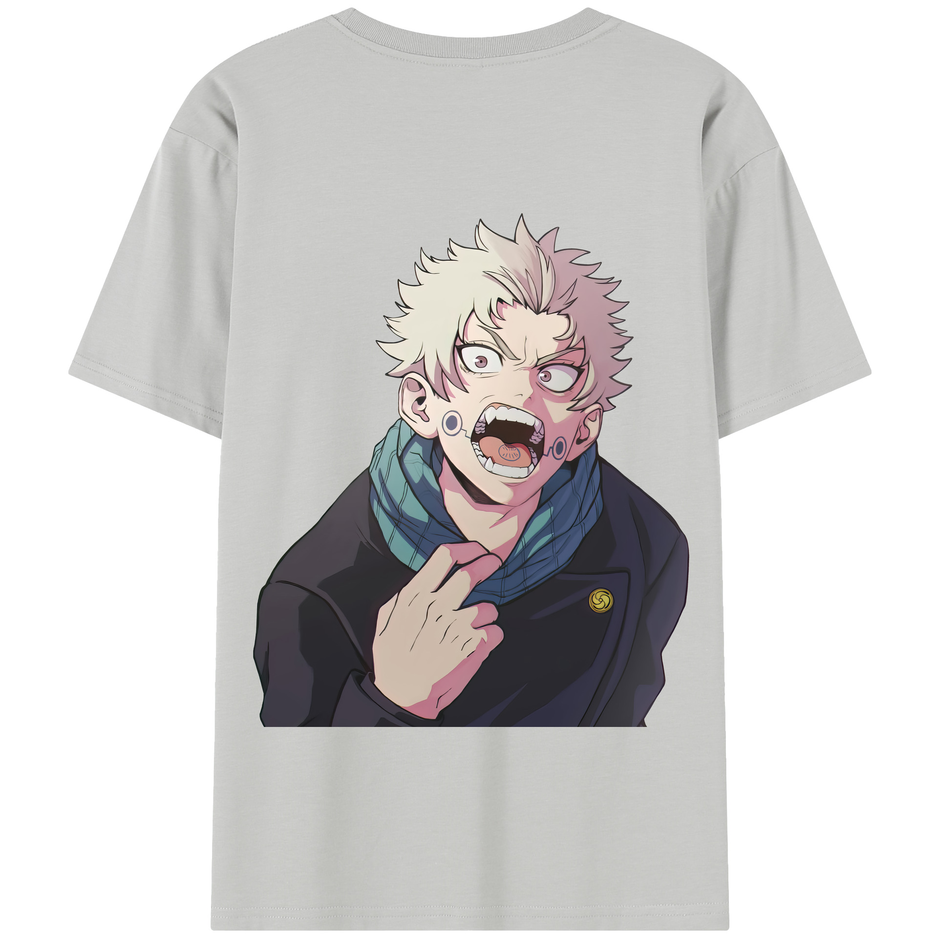 （画像用） 呪術廻戦 Jujutsu Kaisen 綿100％半袖Tシャツ（背面プリント）
