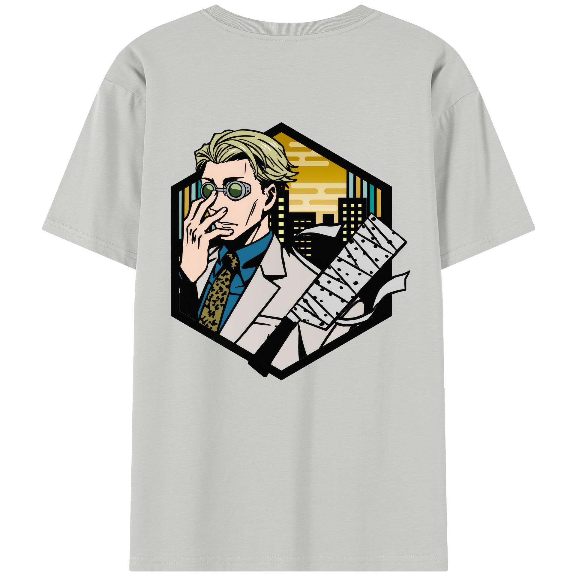（画像用） 呪術廻戦 Jujutsu Kaisen 綿100％半袖Tシャツ（背面プリント）