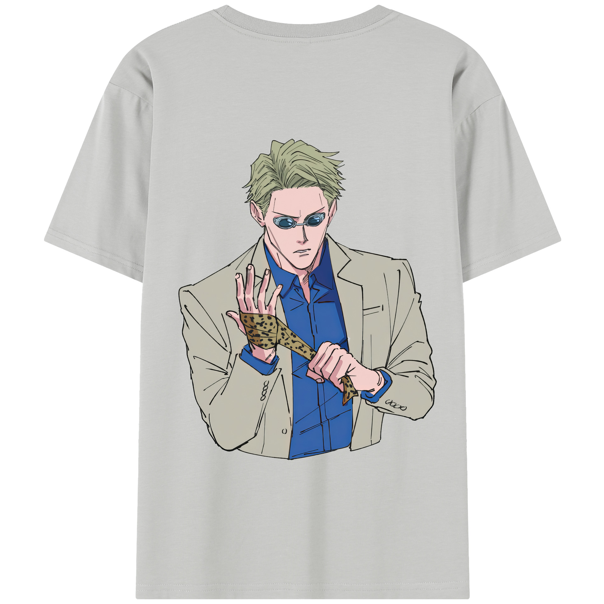 （画像用） 呪術廻戦 Jujutsu Kaisen 綿100％半袖Tシャツ（背面プリント）