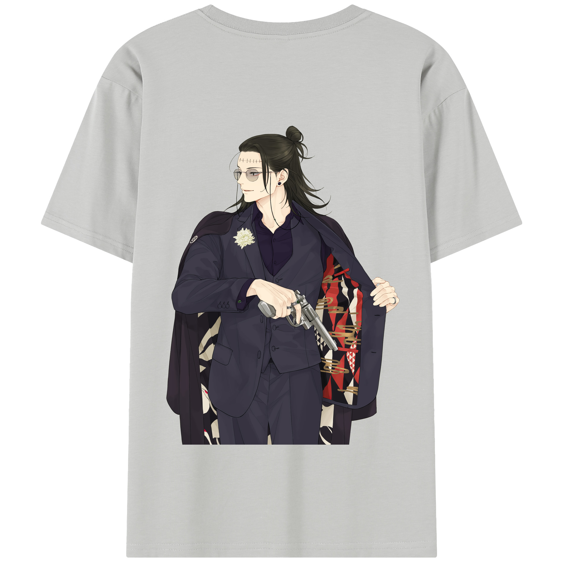 （画像用） 呪術廻戦 Jujutsu Kaisen 綿100％半袖Tシャツ（背面プリント）