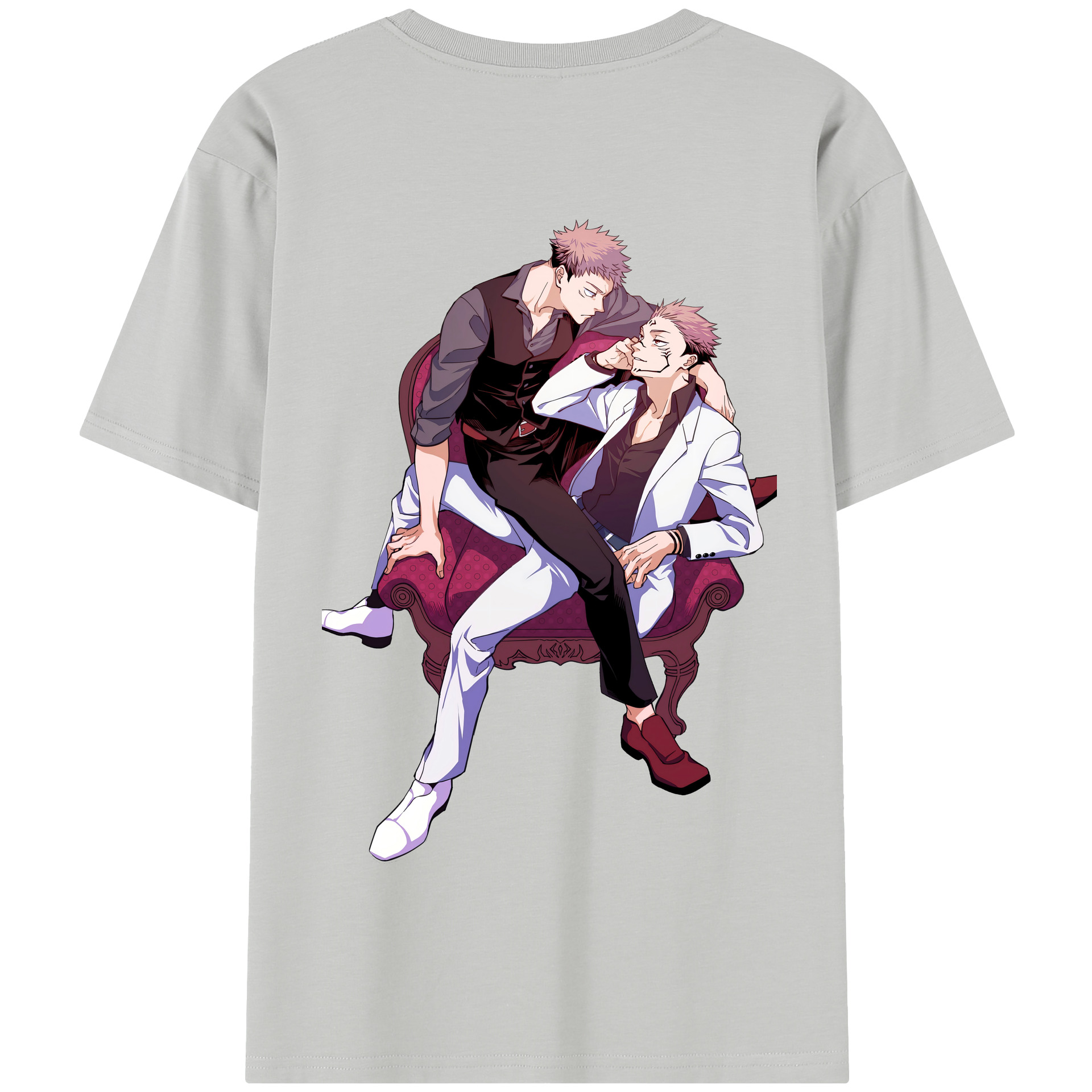 （画像用） 呪術廻戦 Jujutsu Kaisen 綿100％半袖Tシャツ（背面プリント）